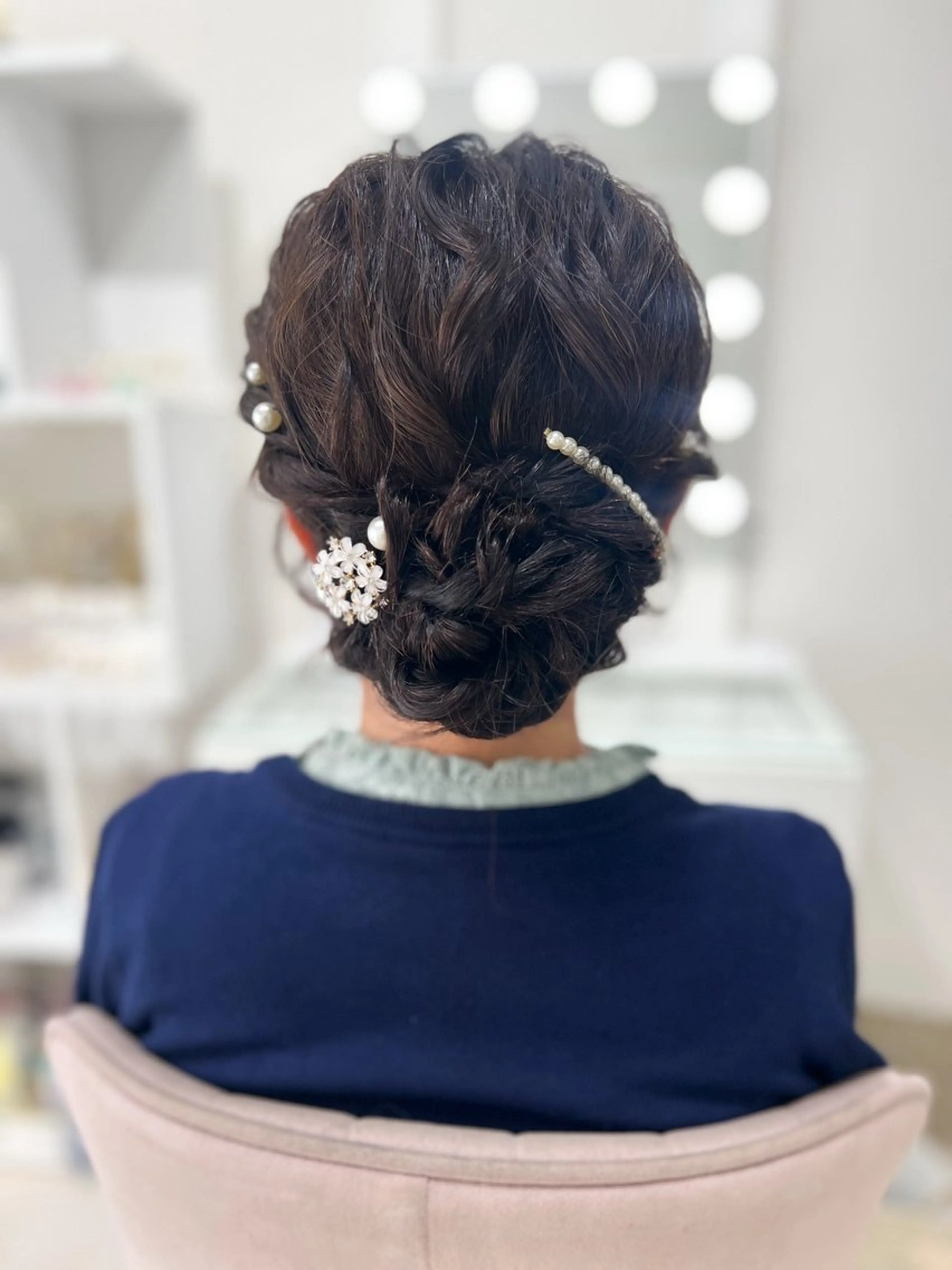 セミロング ヘアセット/金山 佐野 妃都美のヘアスタイル