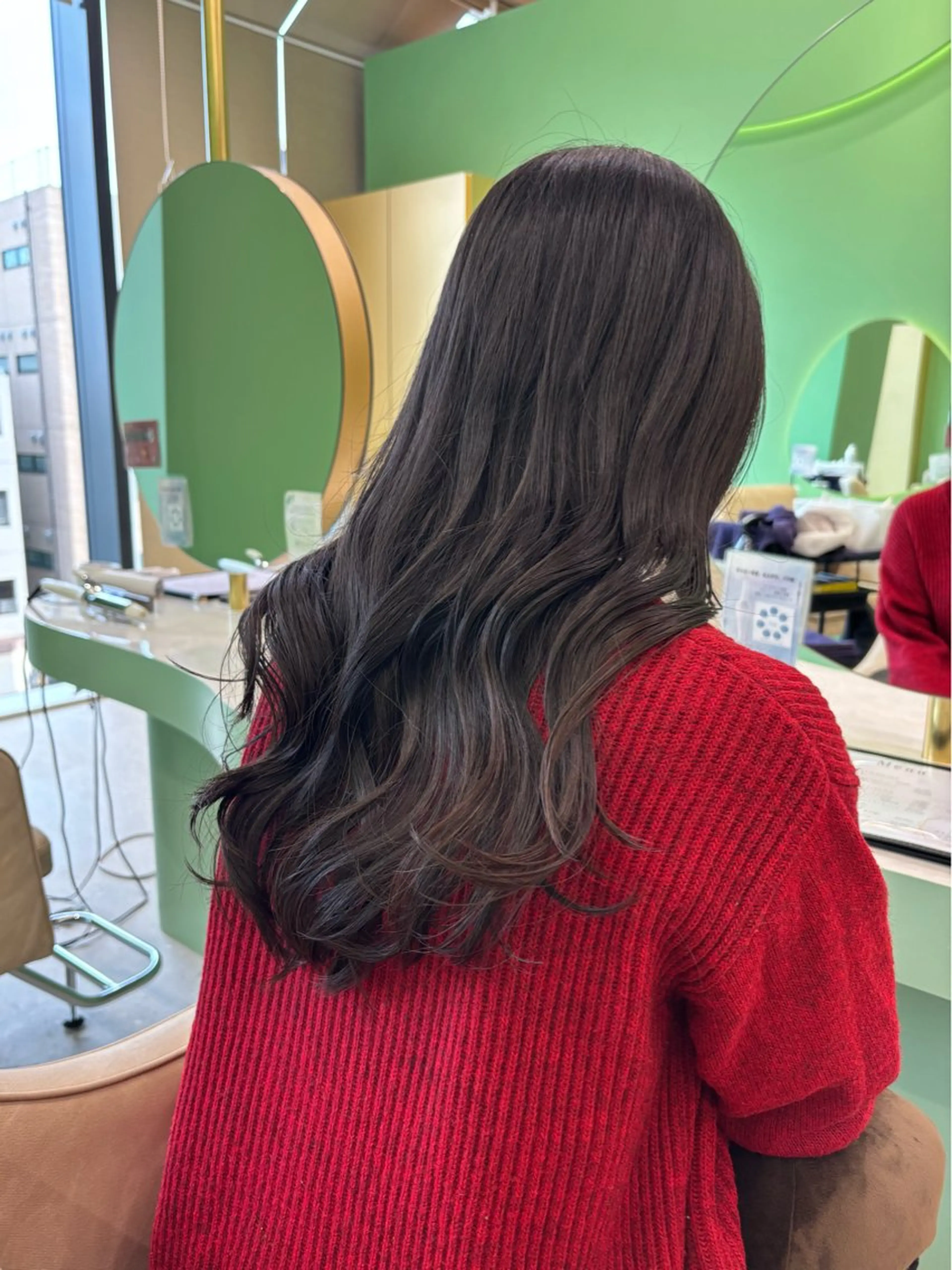 セミロング カット ヘアカラー トリートメント ボブ 西宮北口/みなみのヘアスタイル