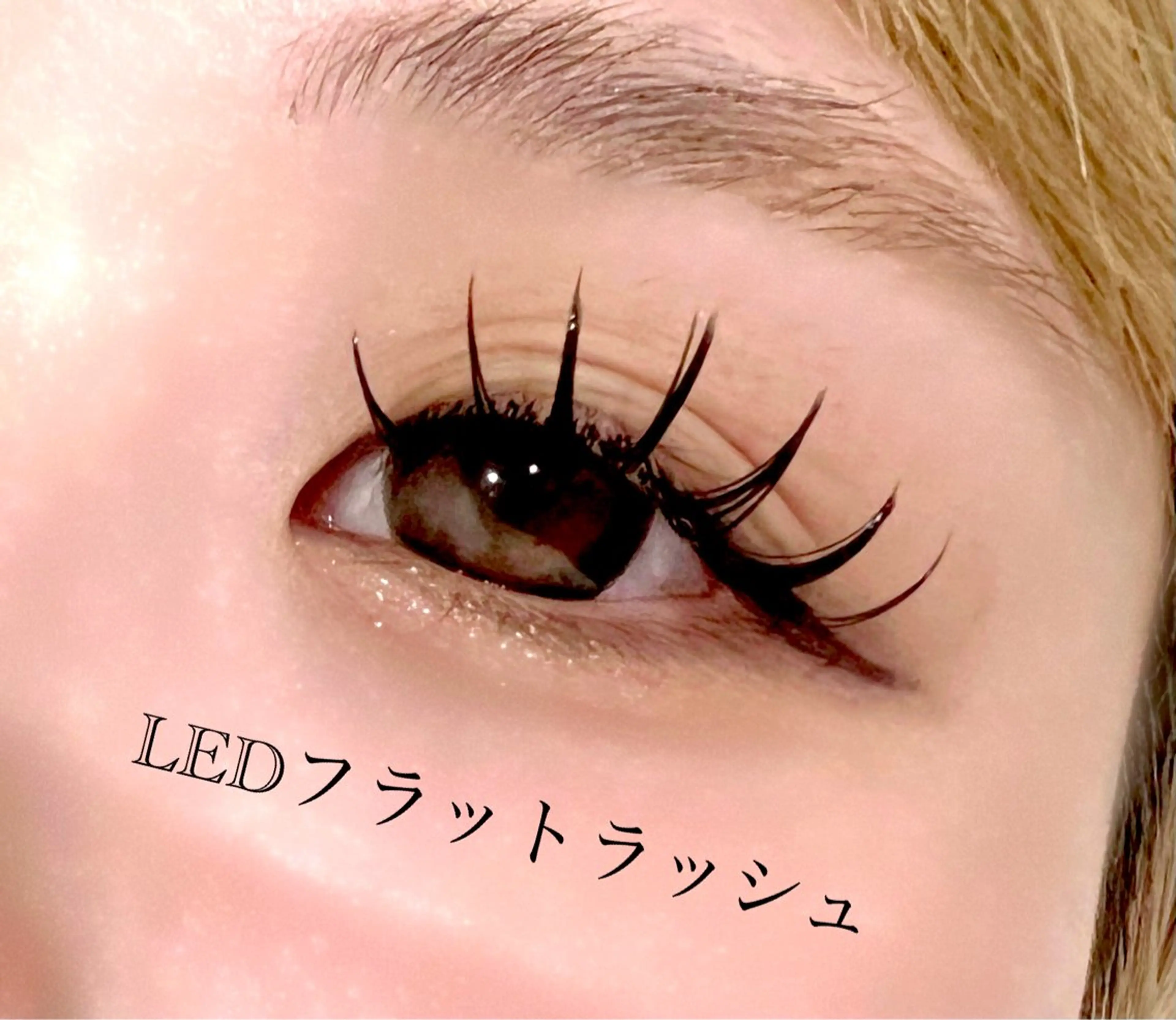 フラットラッシュ120本/LEDに変更＋1000円の写真