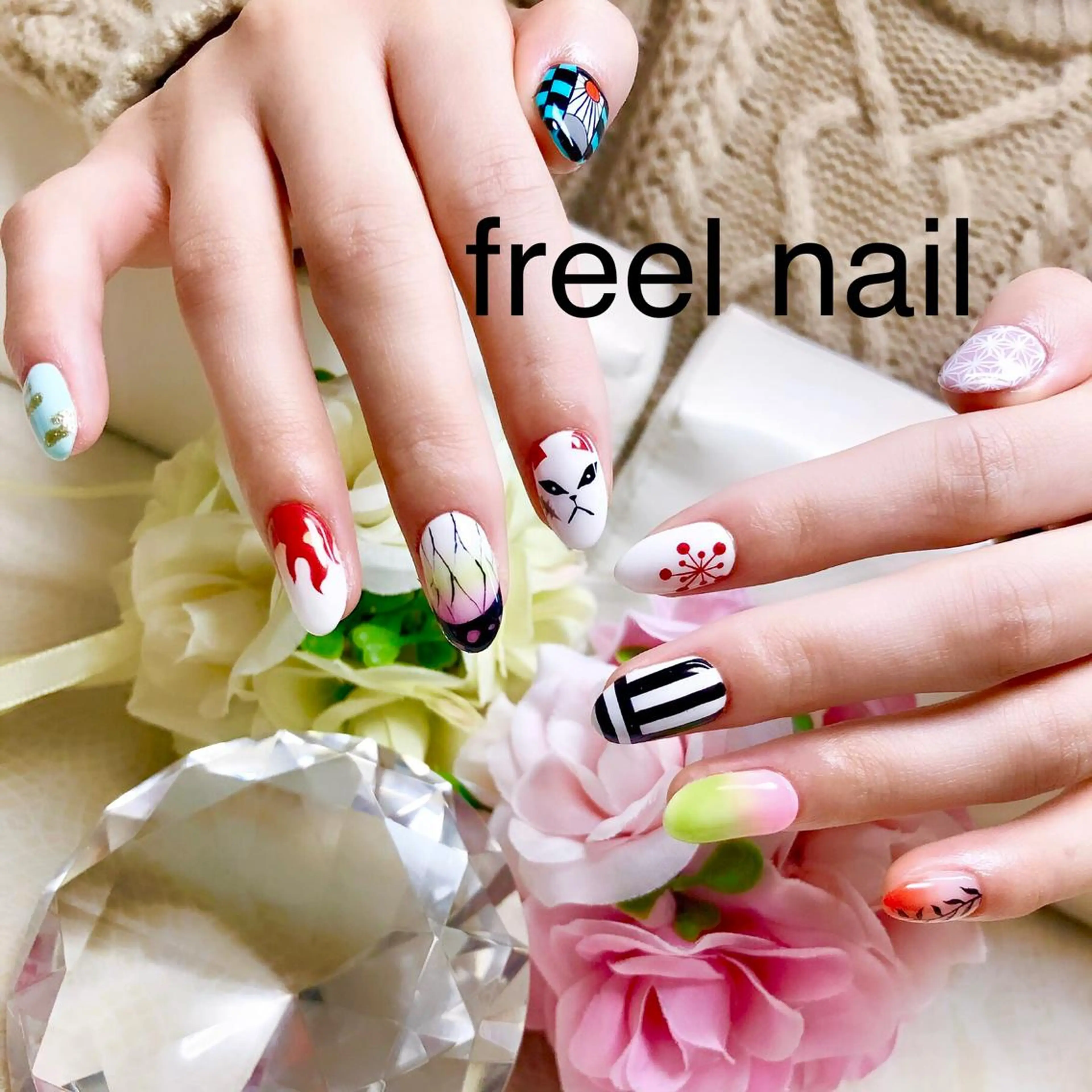 ネイル ハンドネイル freel Beautyのネイルデザイン