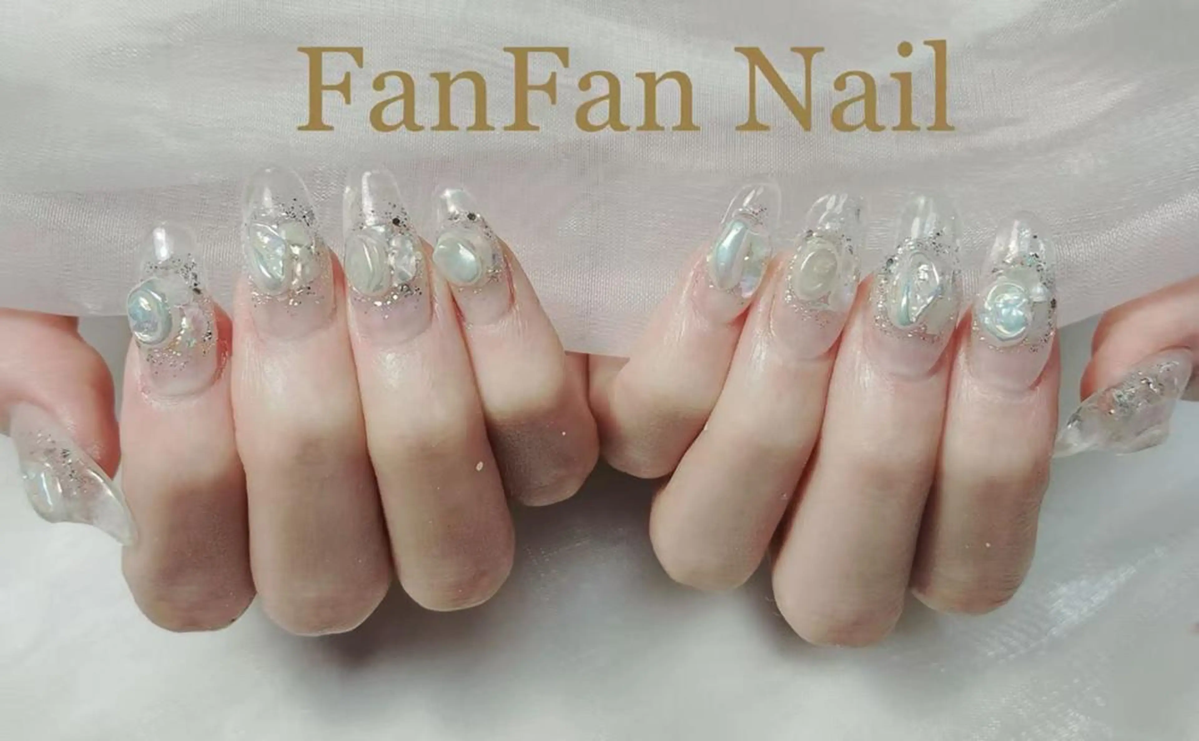 ネイル FanFan 長さ出し専門のネイルデザイン