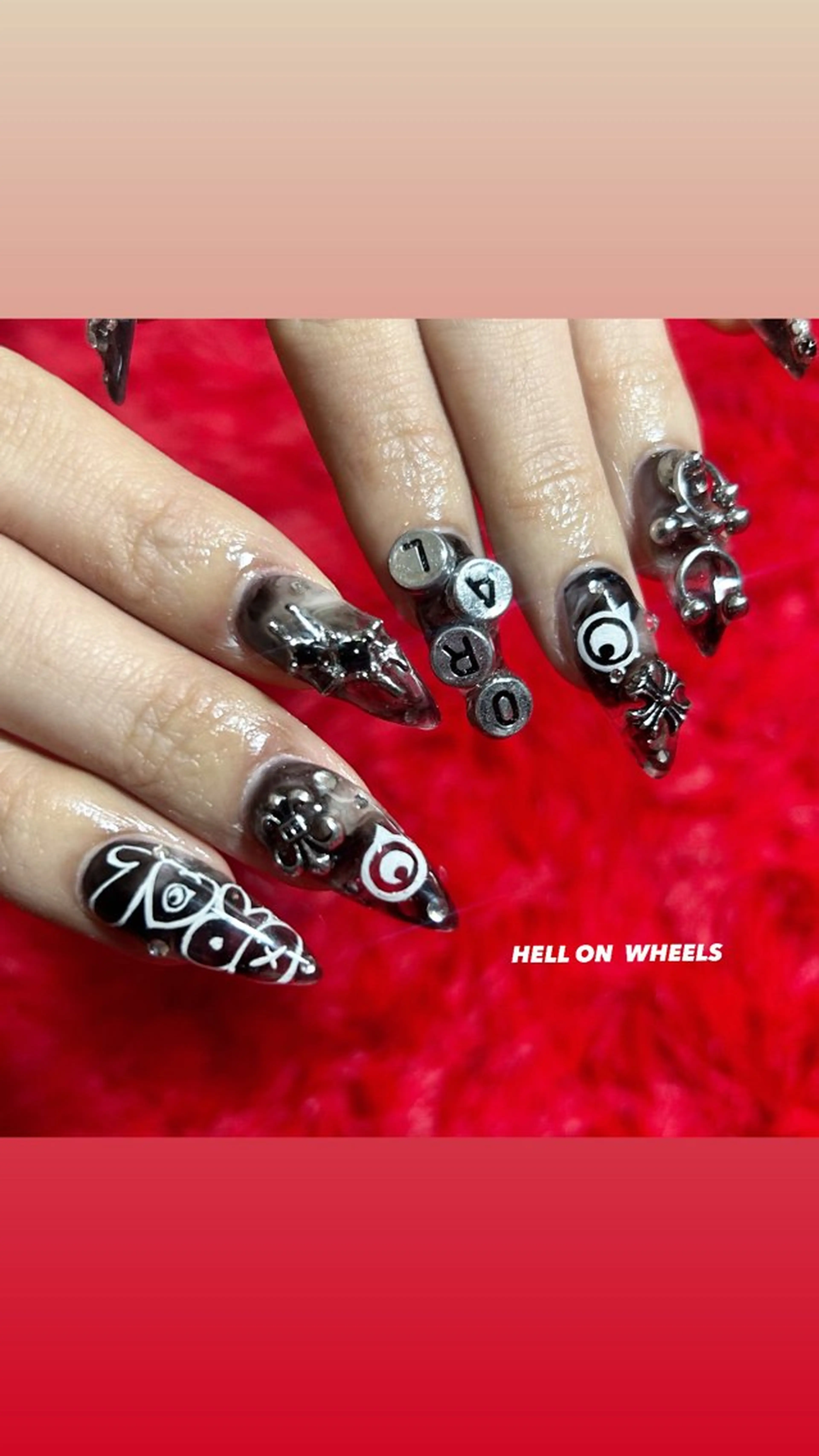 ネイル ハンドネイル ⛓Miyu ⛓のネイルデザイン