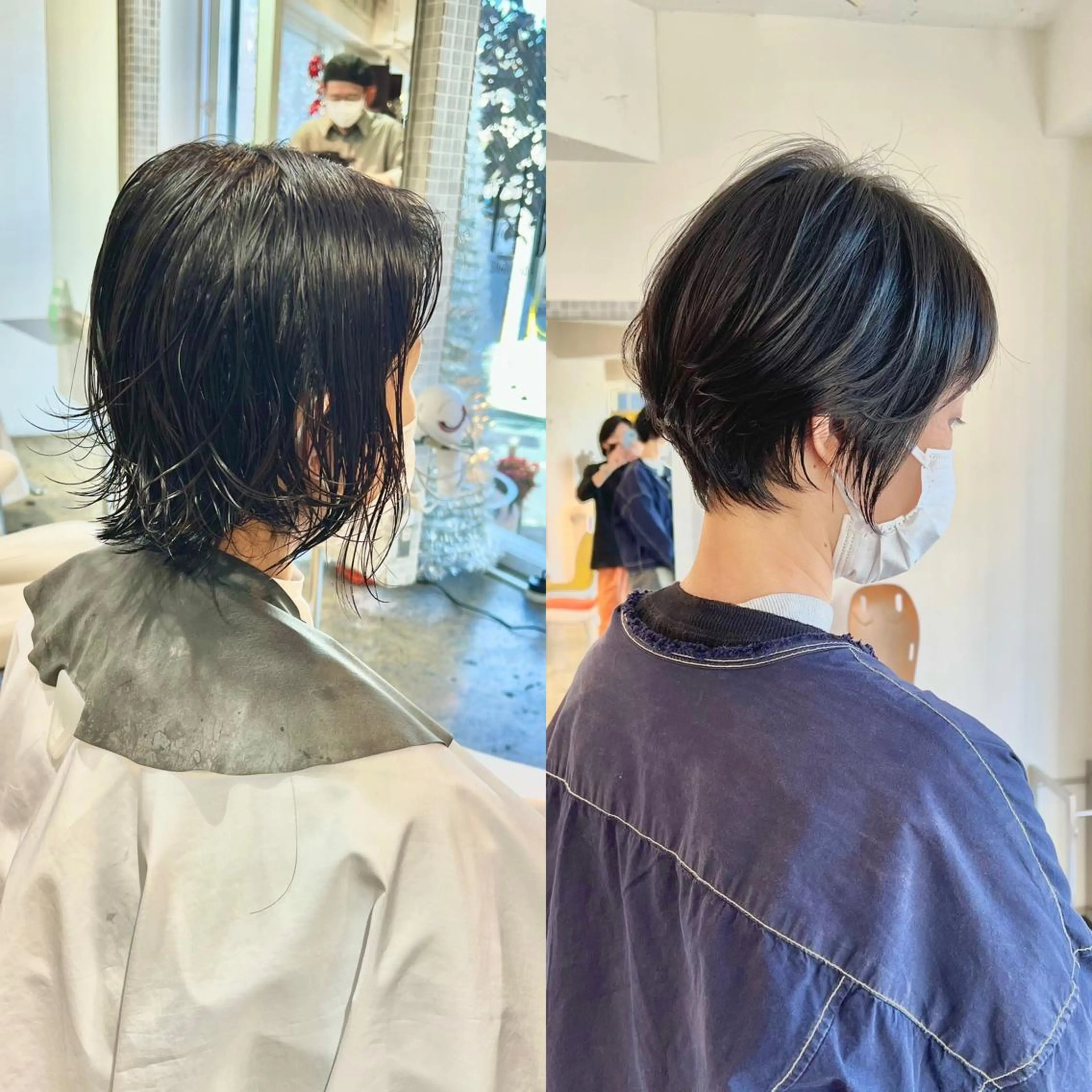 ショート ショート/ボブ/縮毛 三上達大のヘアスタイル