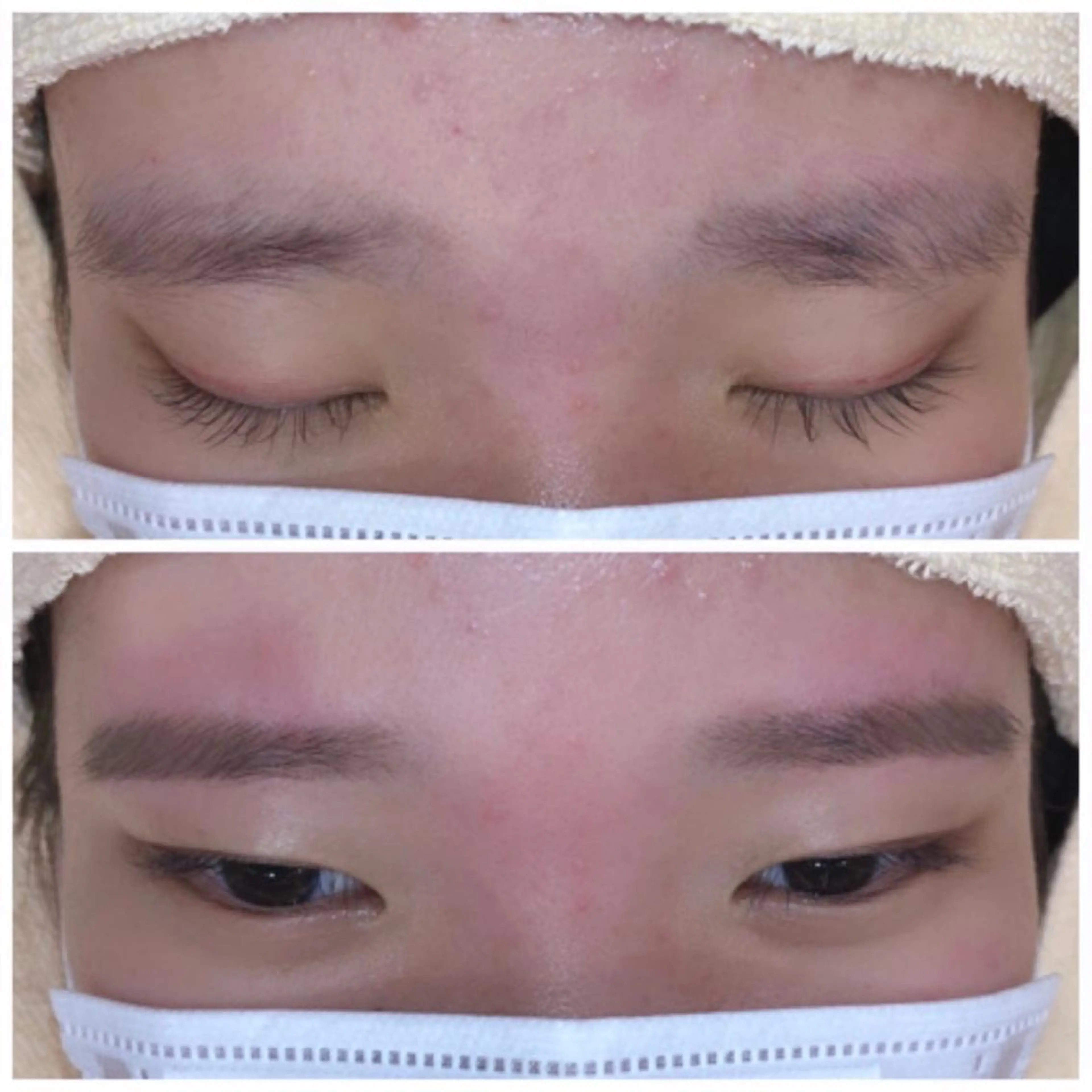 メンズ マツエク・マツパ 曲がる縮毛矯正 LIBER 　岩名のヘアスタイル