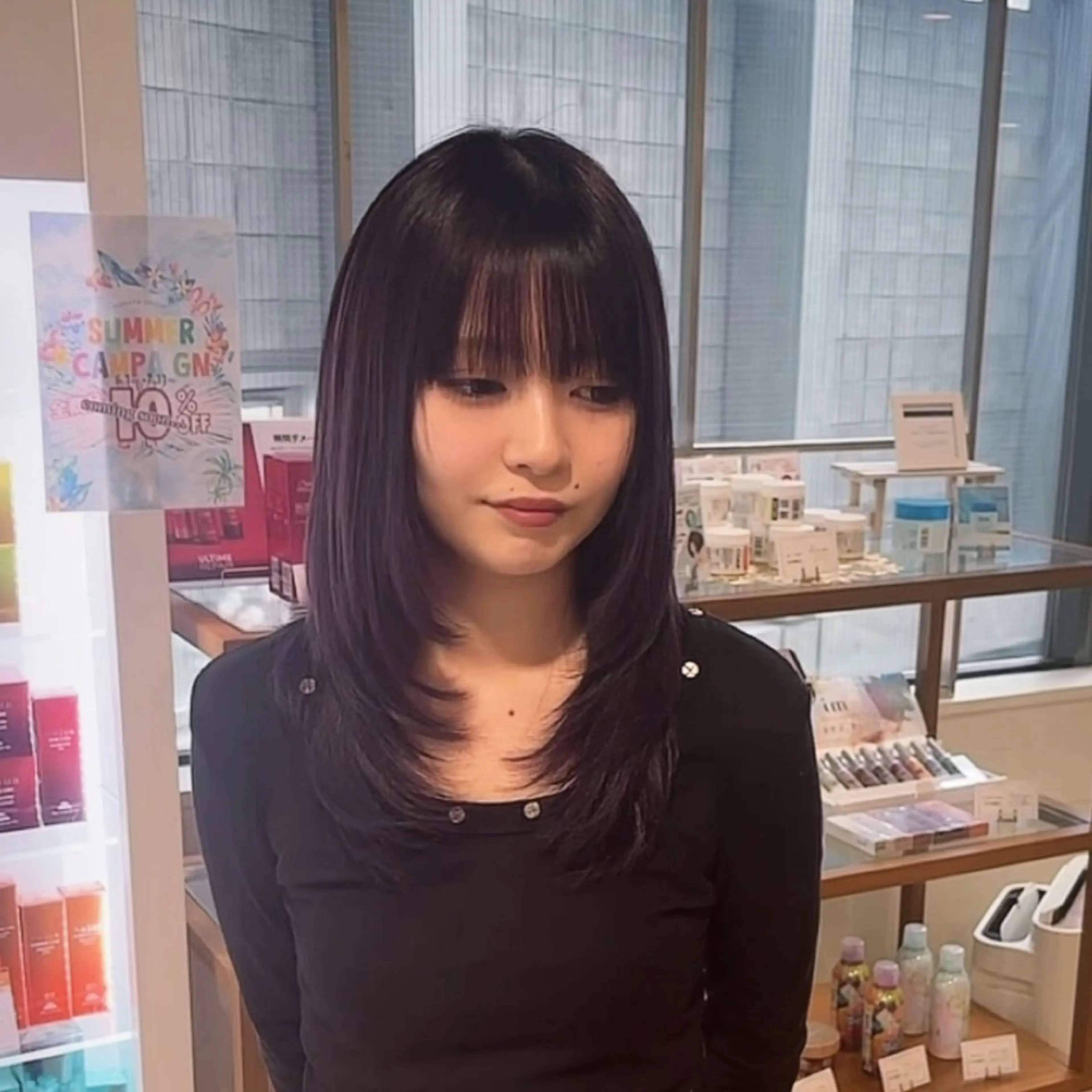 セミロング CONAN｜盛岡ボブ 特化/タッセルボブのヘアスタイル