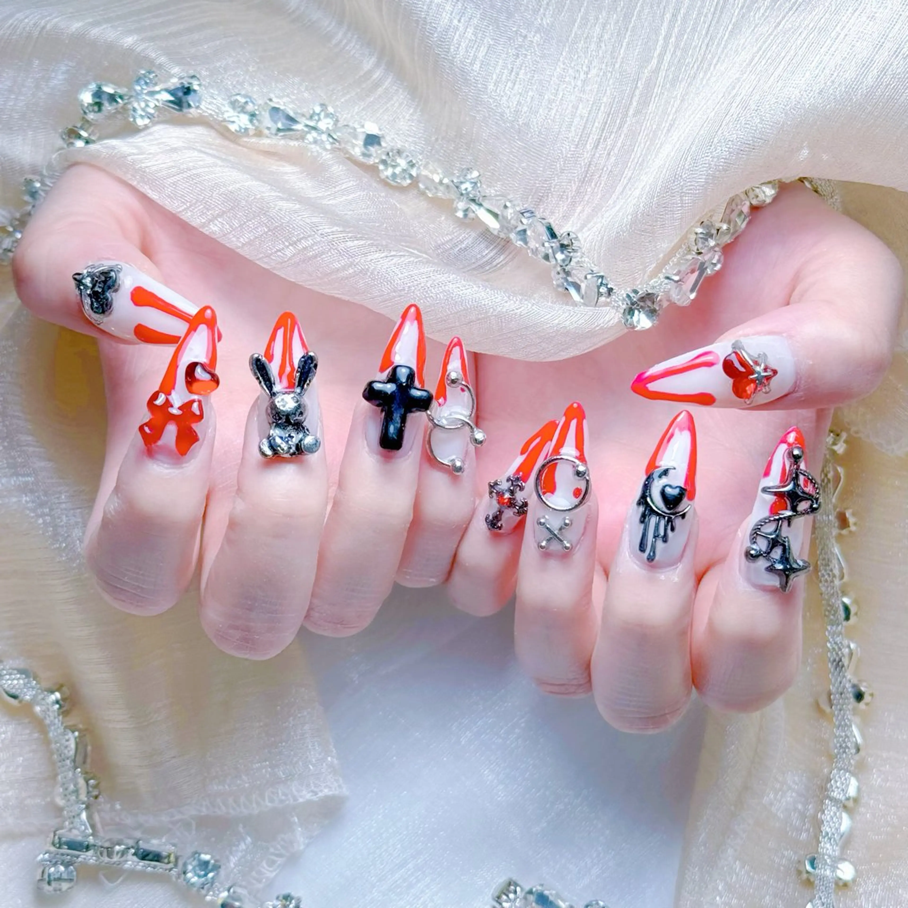 ネイル ハンドネイル ハンドケア いちご ちゃんのネイルデザイン