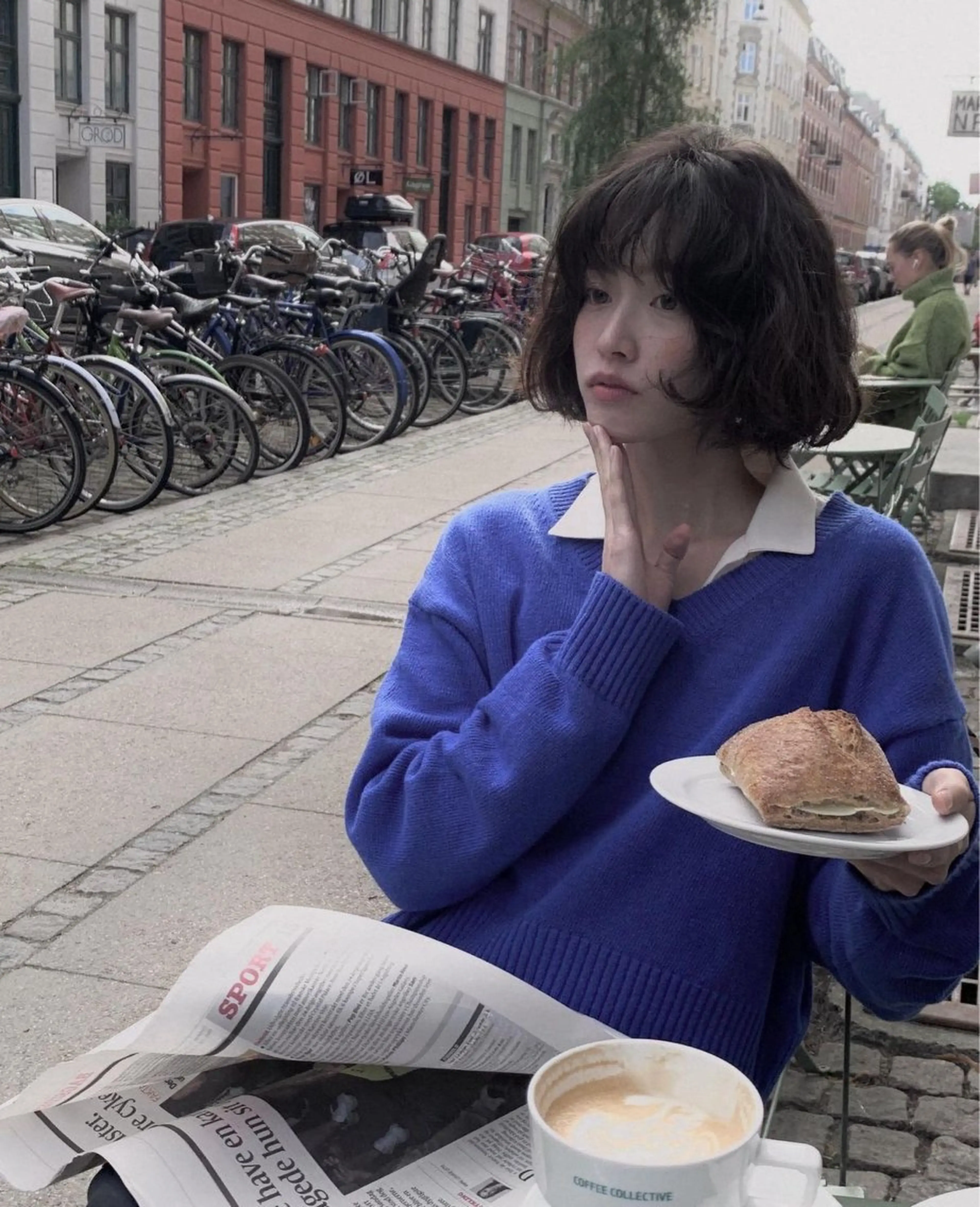 カラー パーマ GO TO DAY SHAIRE SALON SHIBUYA SOL所属・抜け感hair⚪️ 早坂僚太のヘアスタイル