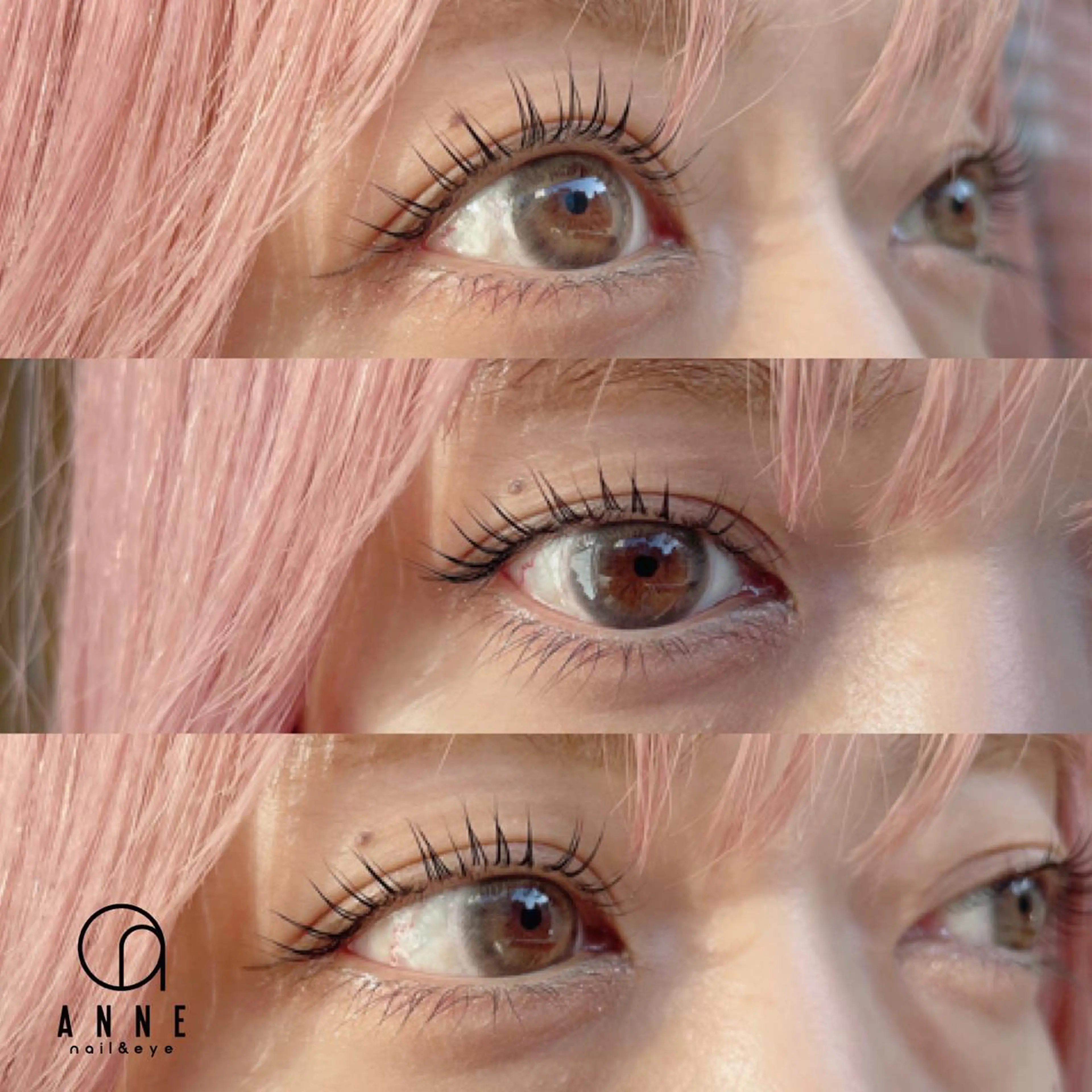 マツエク・マツパ パリジェンヌラッシュリフト ANNE kokeshiのマツエク・マツパデザイン