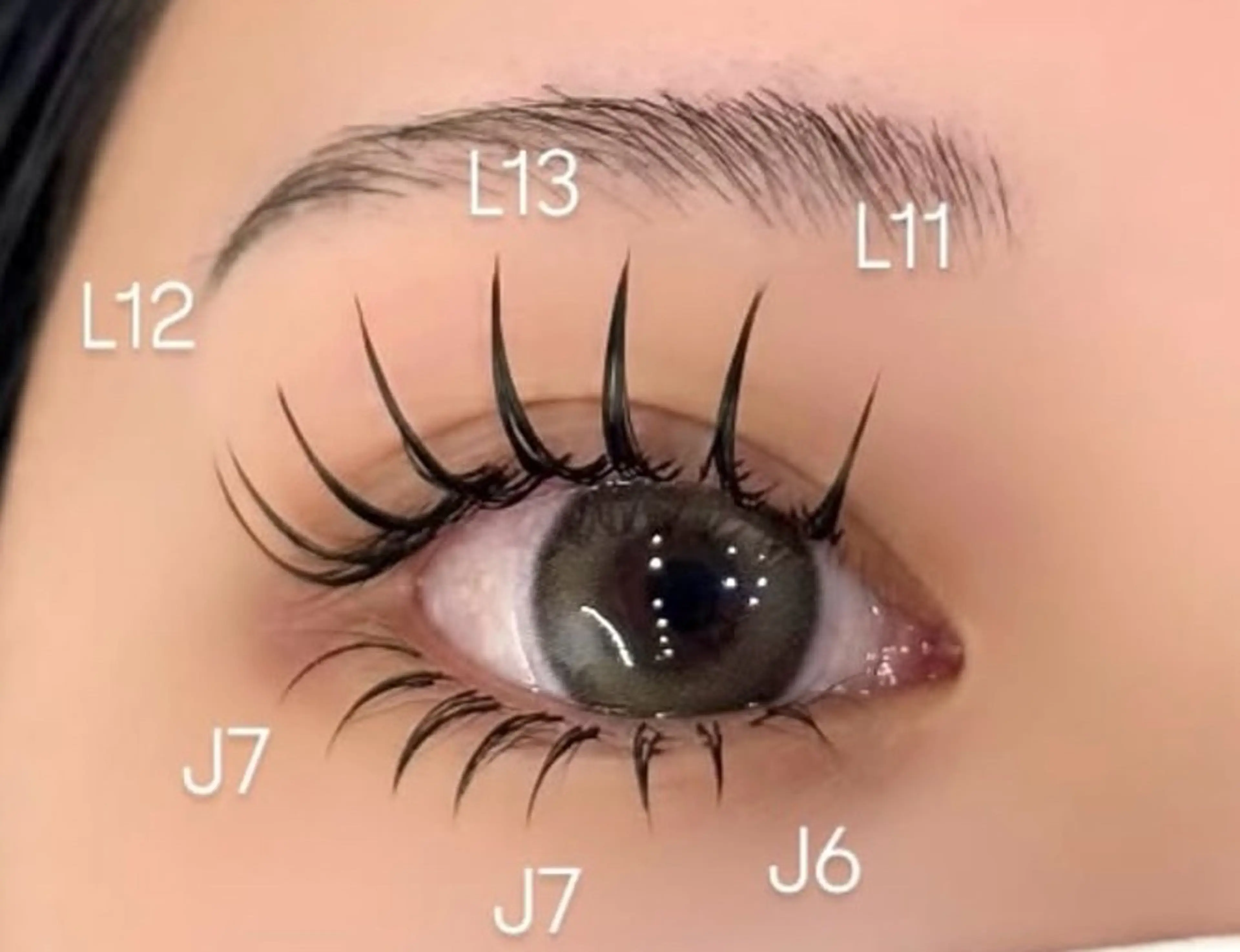 マツエク・マツパ 成美SALON eye&nailのマツエク・マツパデザイン