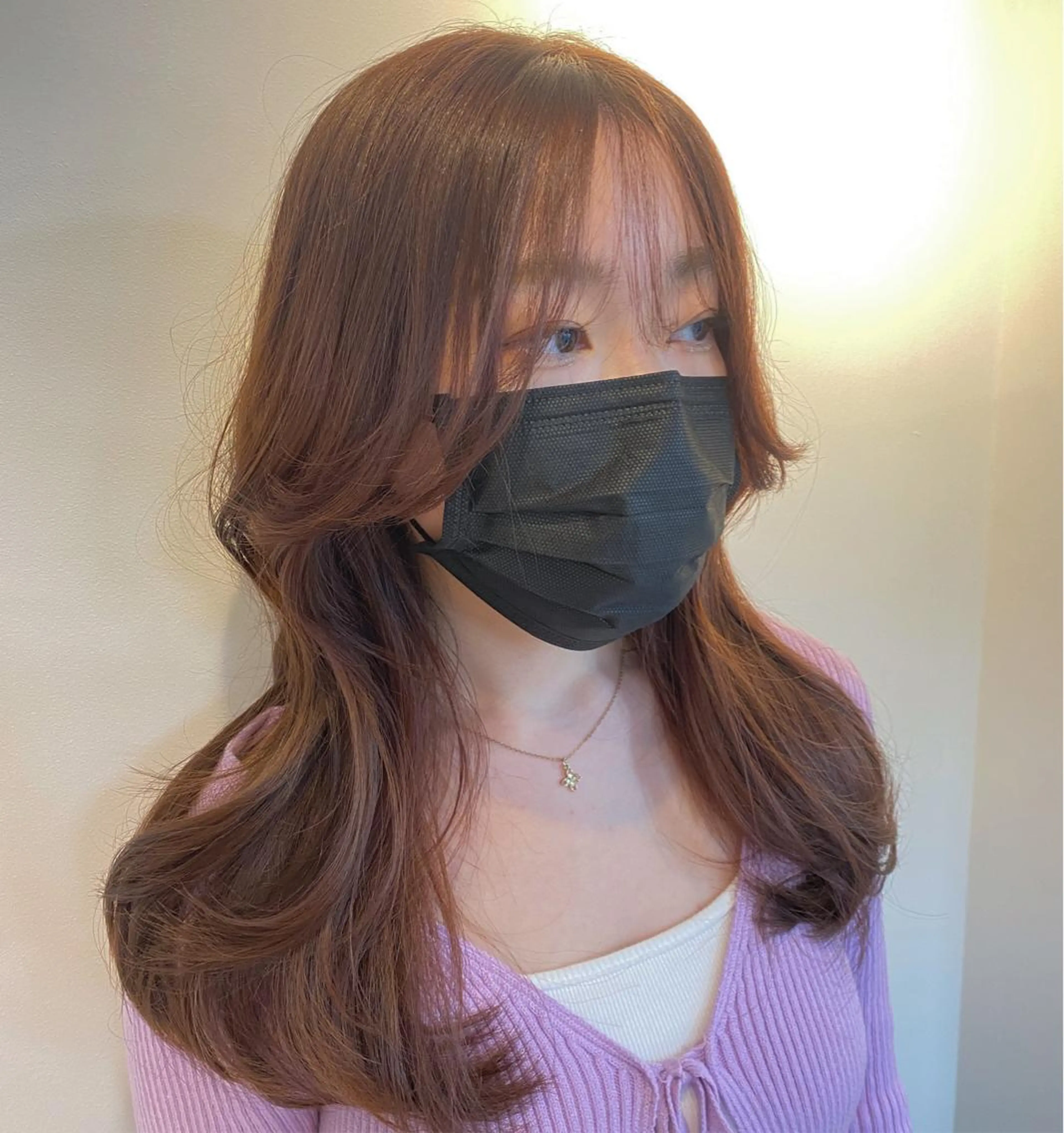 セミロング 和歌山韓国ヘア🌙 MOEのヘアスタイル