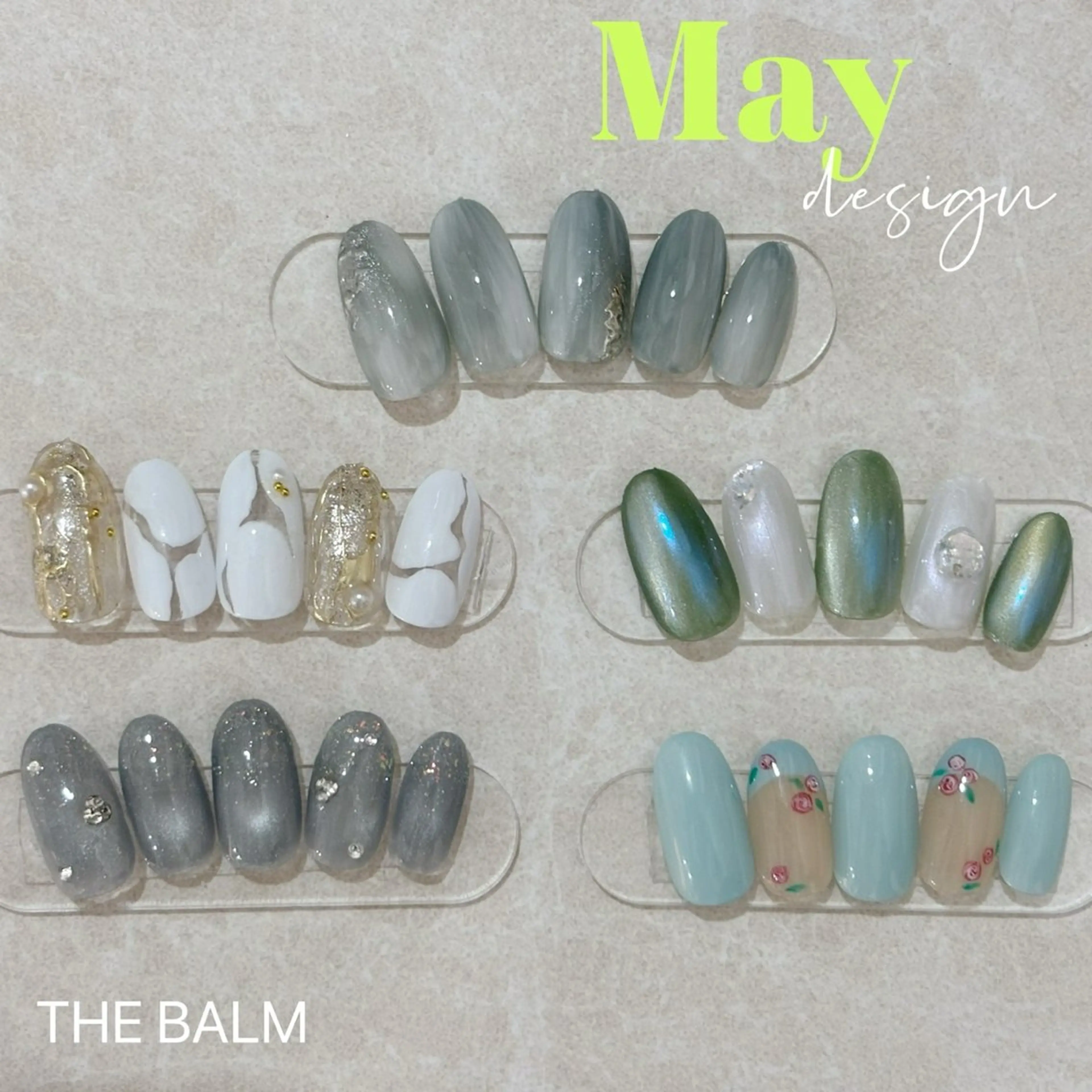 ネイル ハンドネイル THE BALM Noahのネイルデザイン