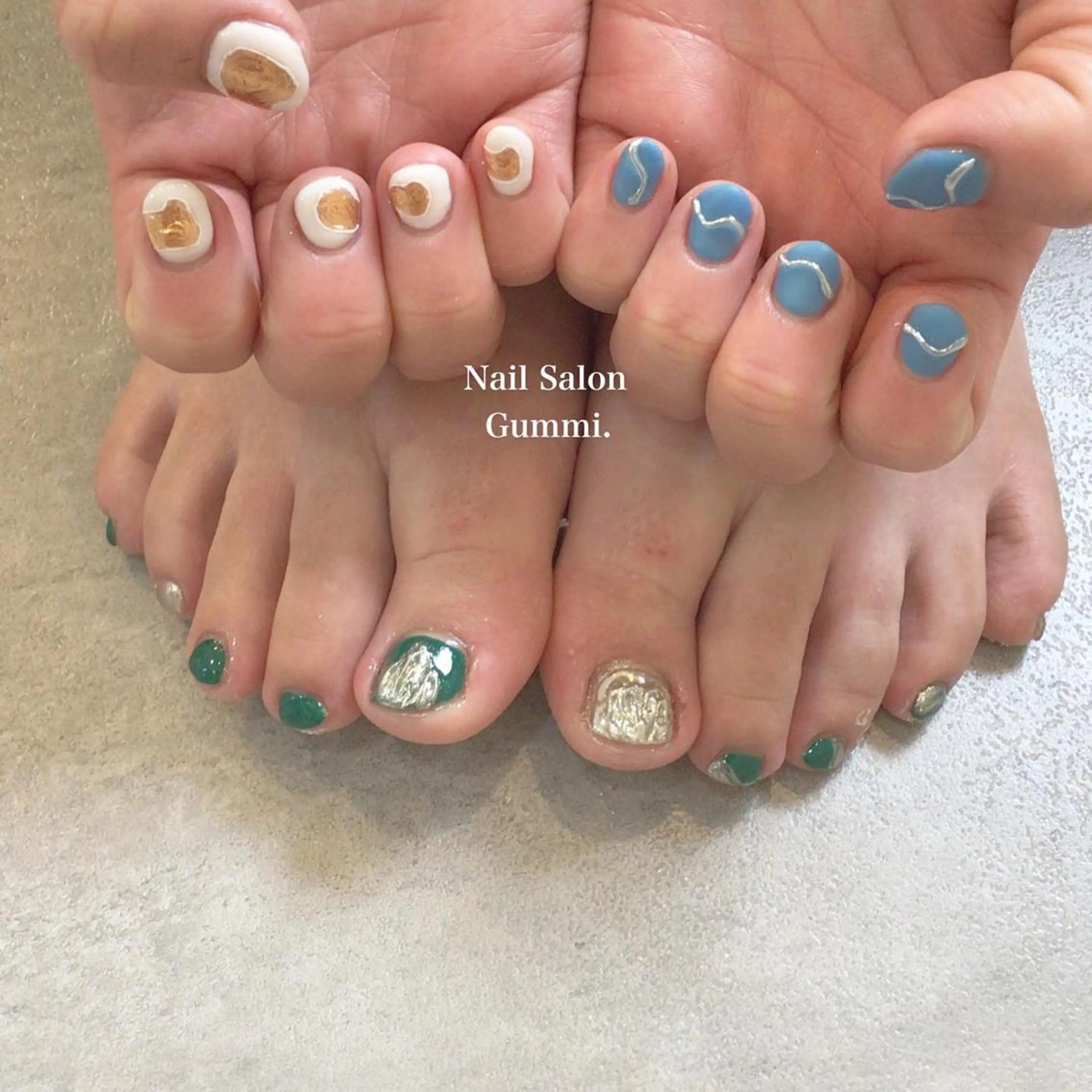ネイル フットネイル Nail Salon Gummi.のネイルデザイン
