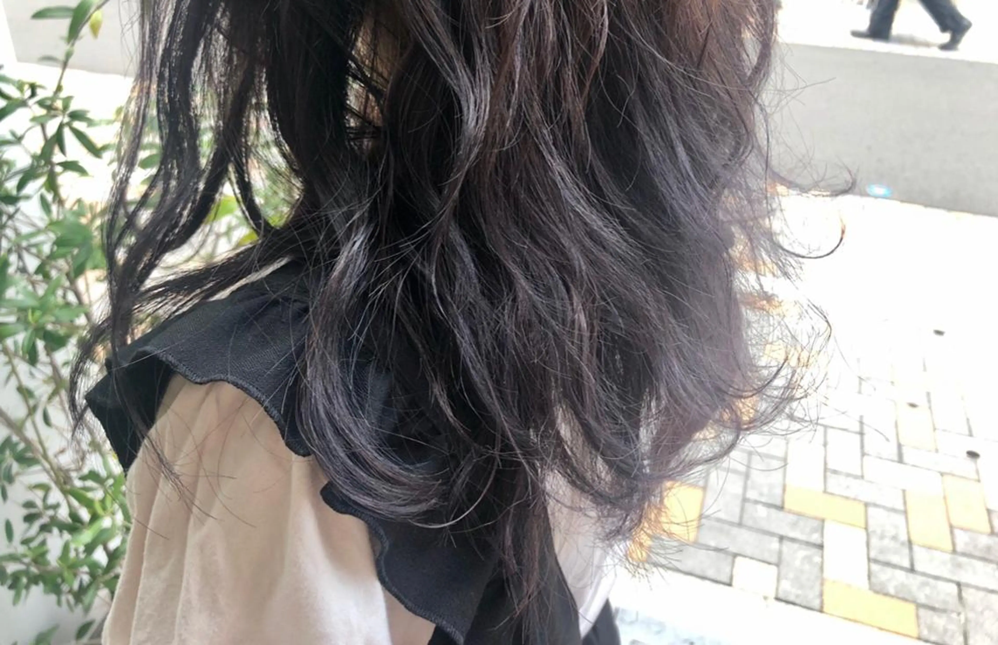 セミロング カラー 新井 友菜のヘアスタイル