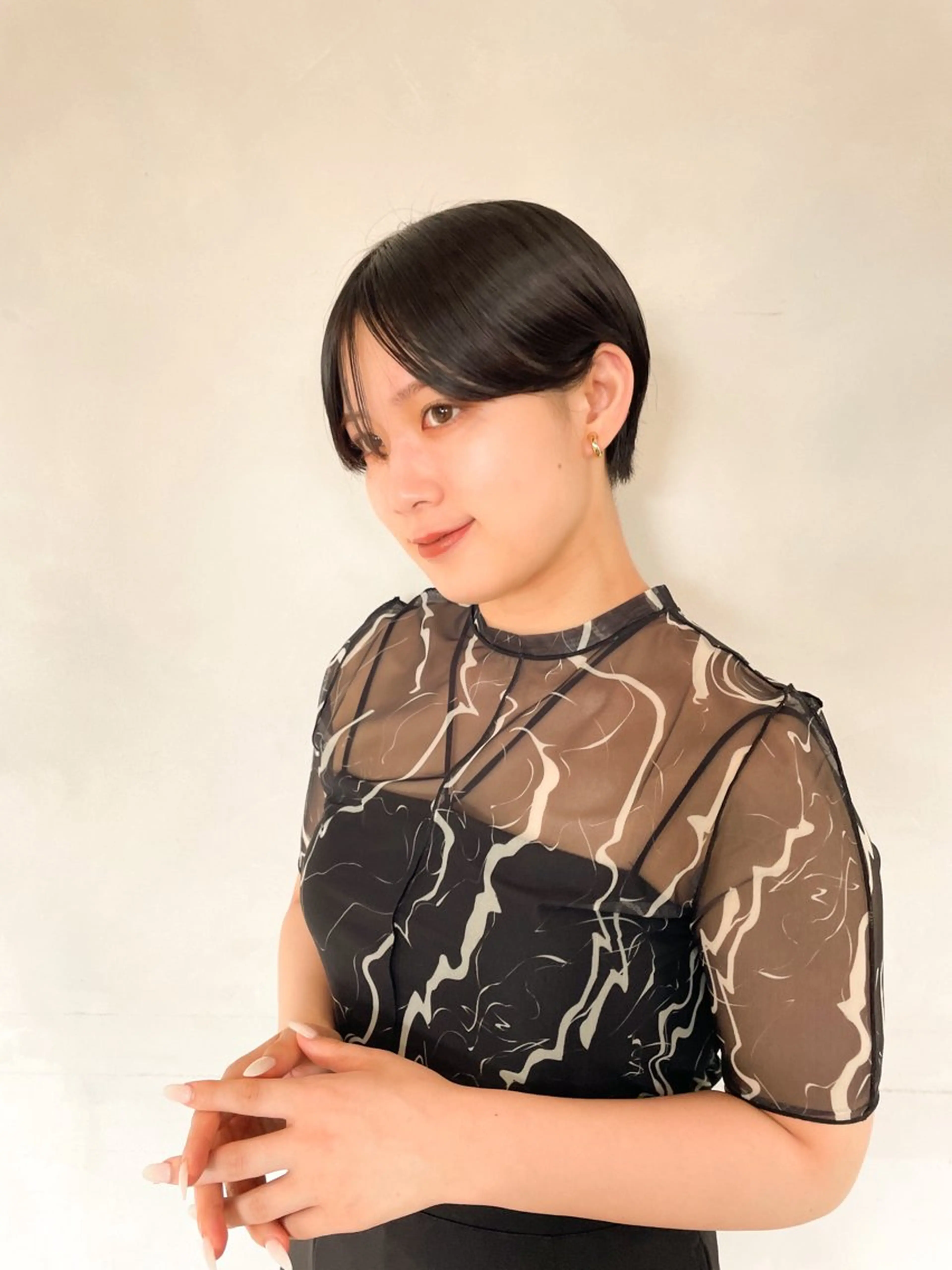 ショート カット 田村 天のヘアスタイル