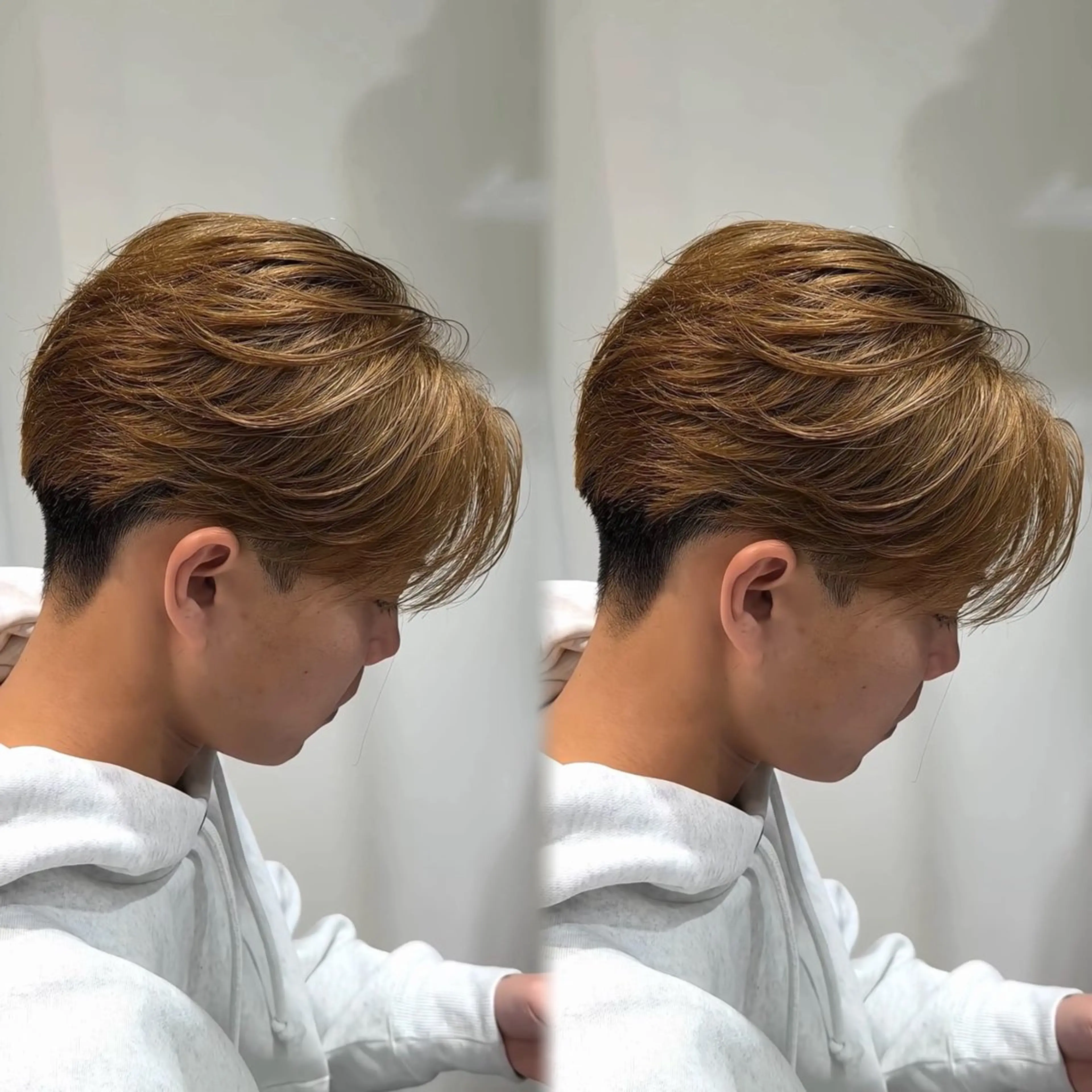 メンズ センターパート メンズパーマ カット synergy所属・🔥メンズヘア🔥 かいきのヘアスタイル