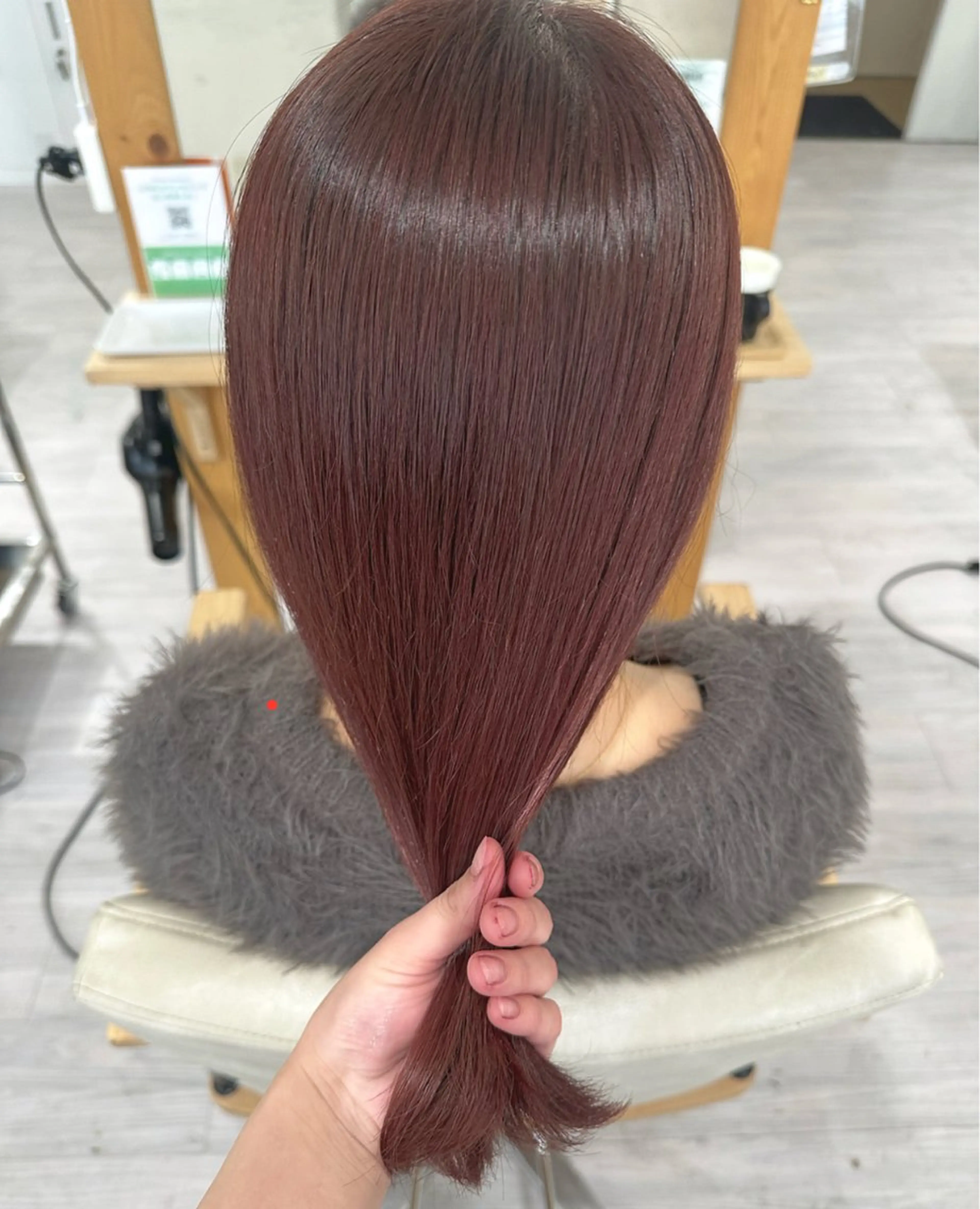 セミロング ヘアカラー トリートメント ❤︎SAKURA 【Rico】❤︎のヘアスタイル