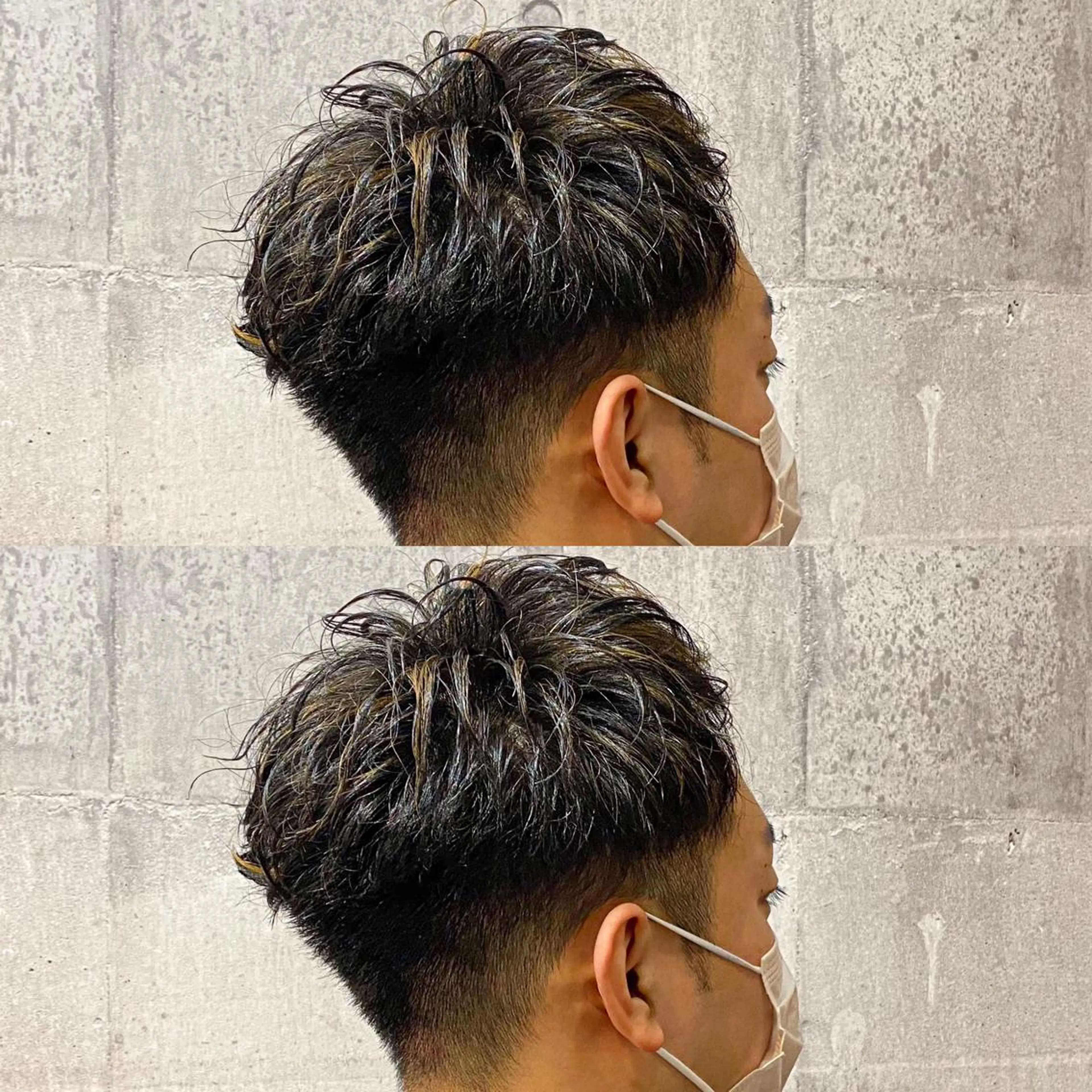 カット＋メンズパーマ＋トリートメントの写真