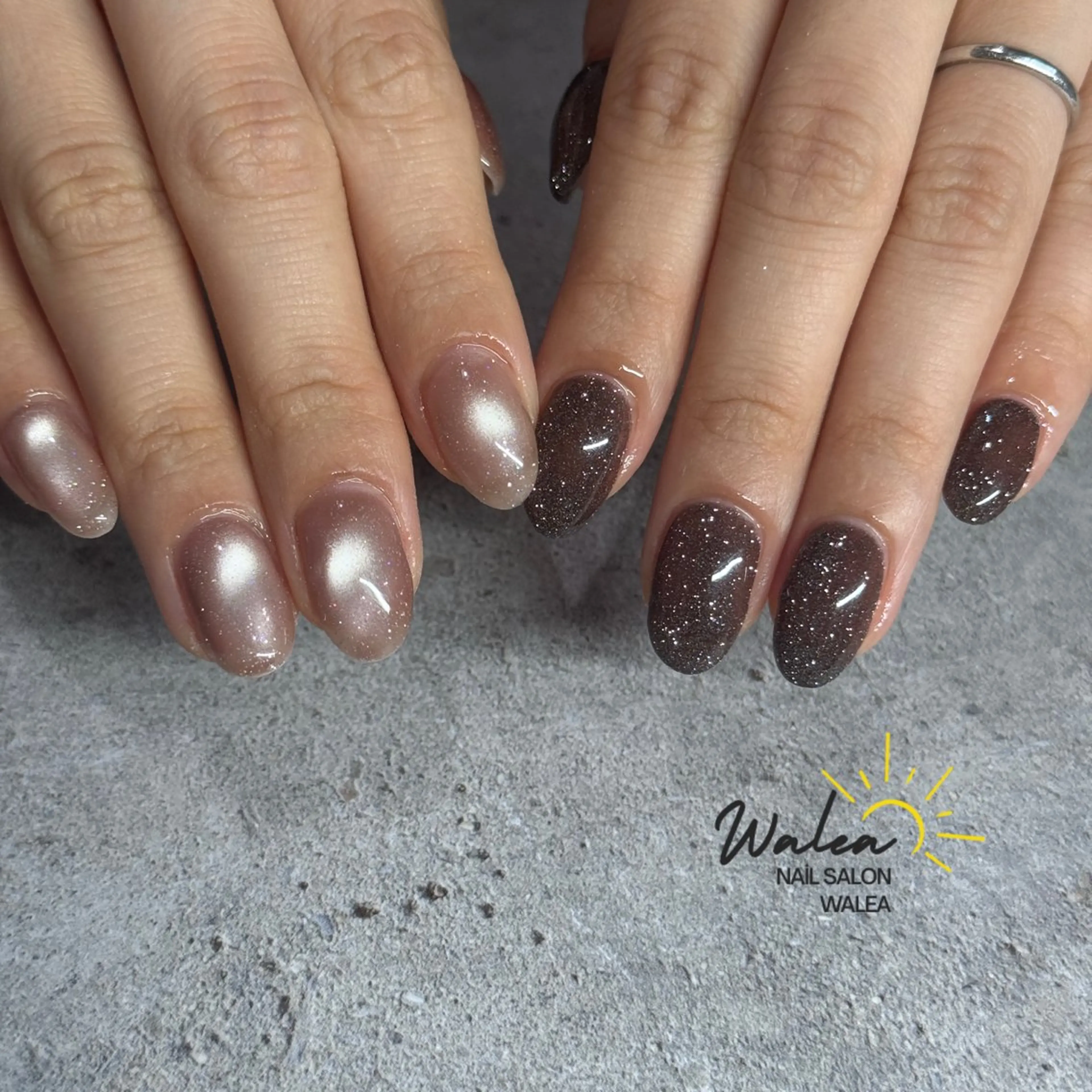 ネイル ハンドネイル nail salon waleaのネイルデザイン