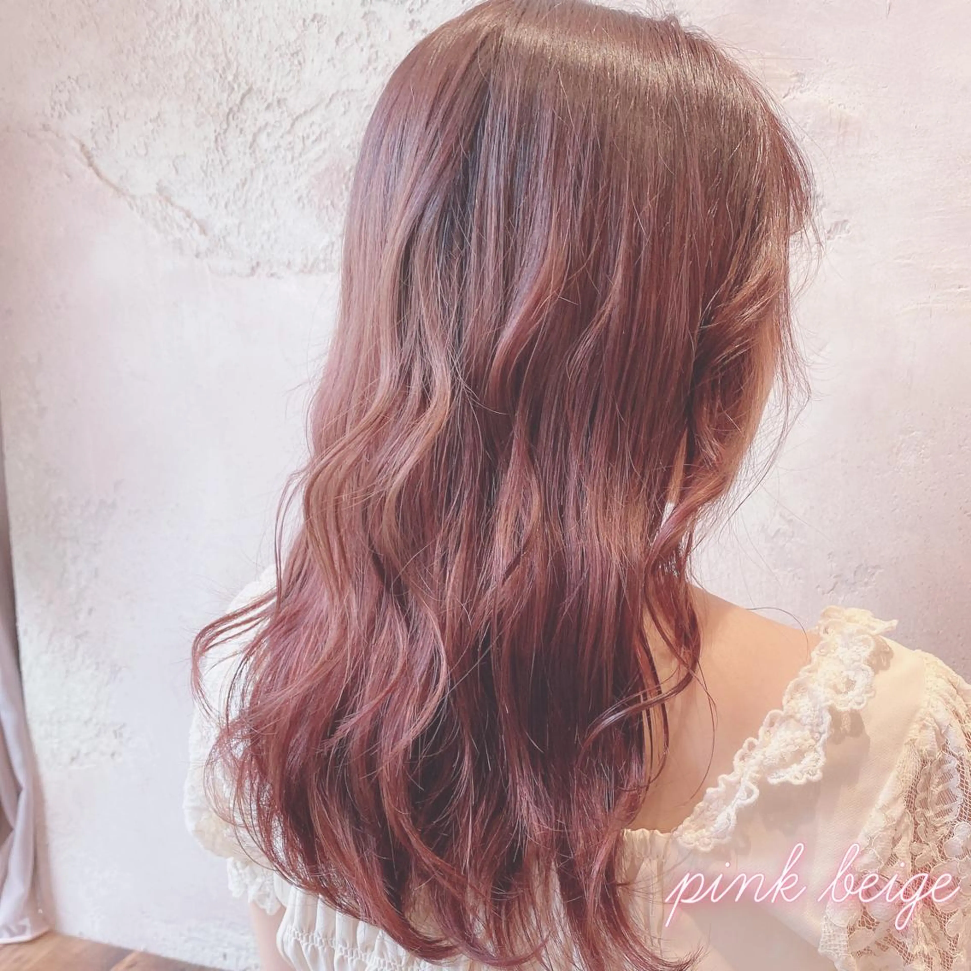 セミロング 韓国風ヘア✻透明感 カラー✻yukaのヘアスタイル
