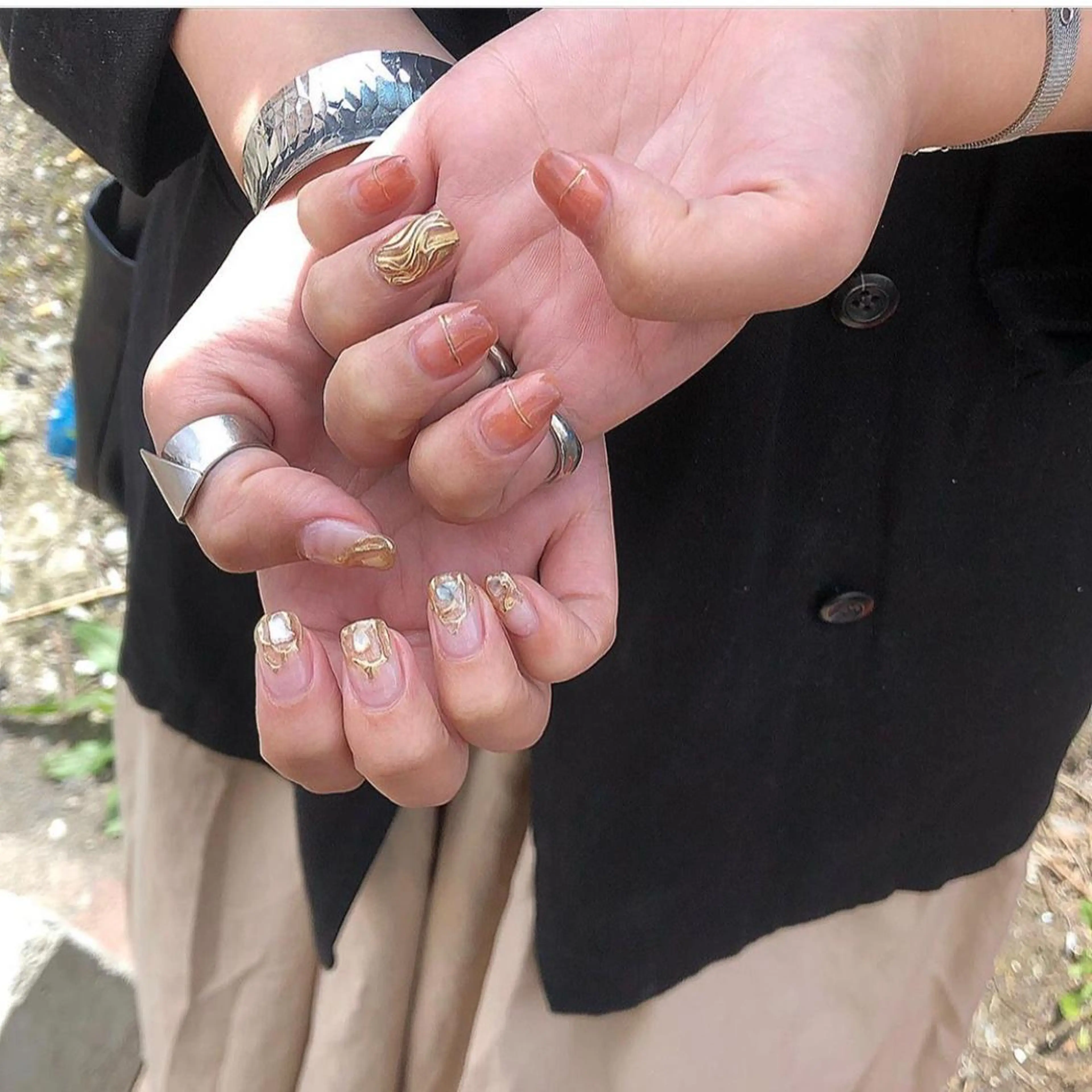 ネイル ニュアンスネイル granveil所属・nail salon granveilのネイルデザイン