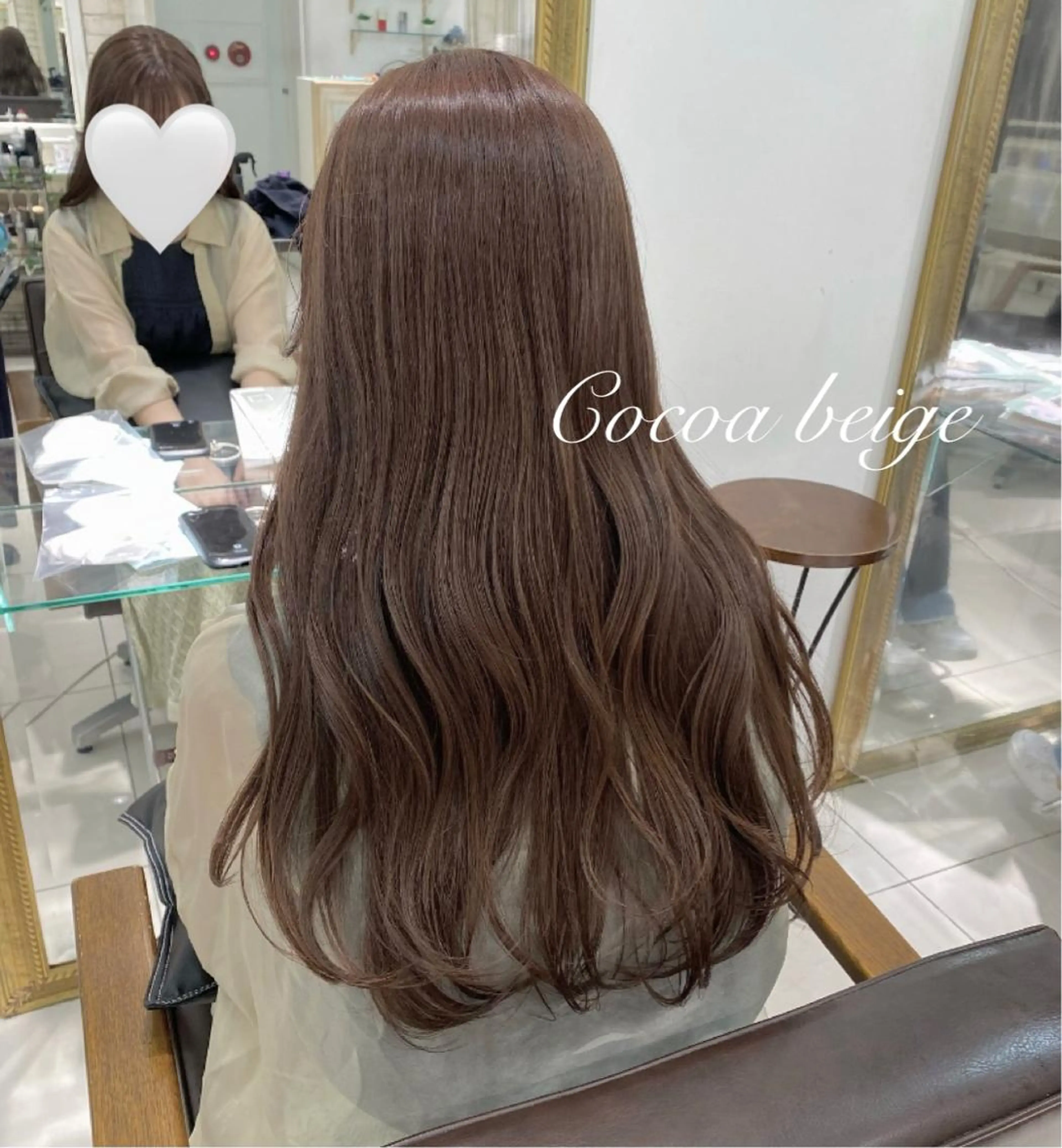 ロング カラー ヘアアレンジ 透明感カラー 古山 結季🌙🖤のヘアスタイル