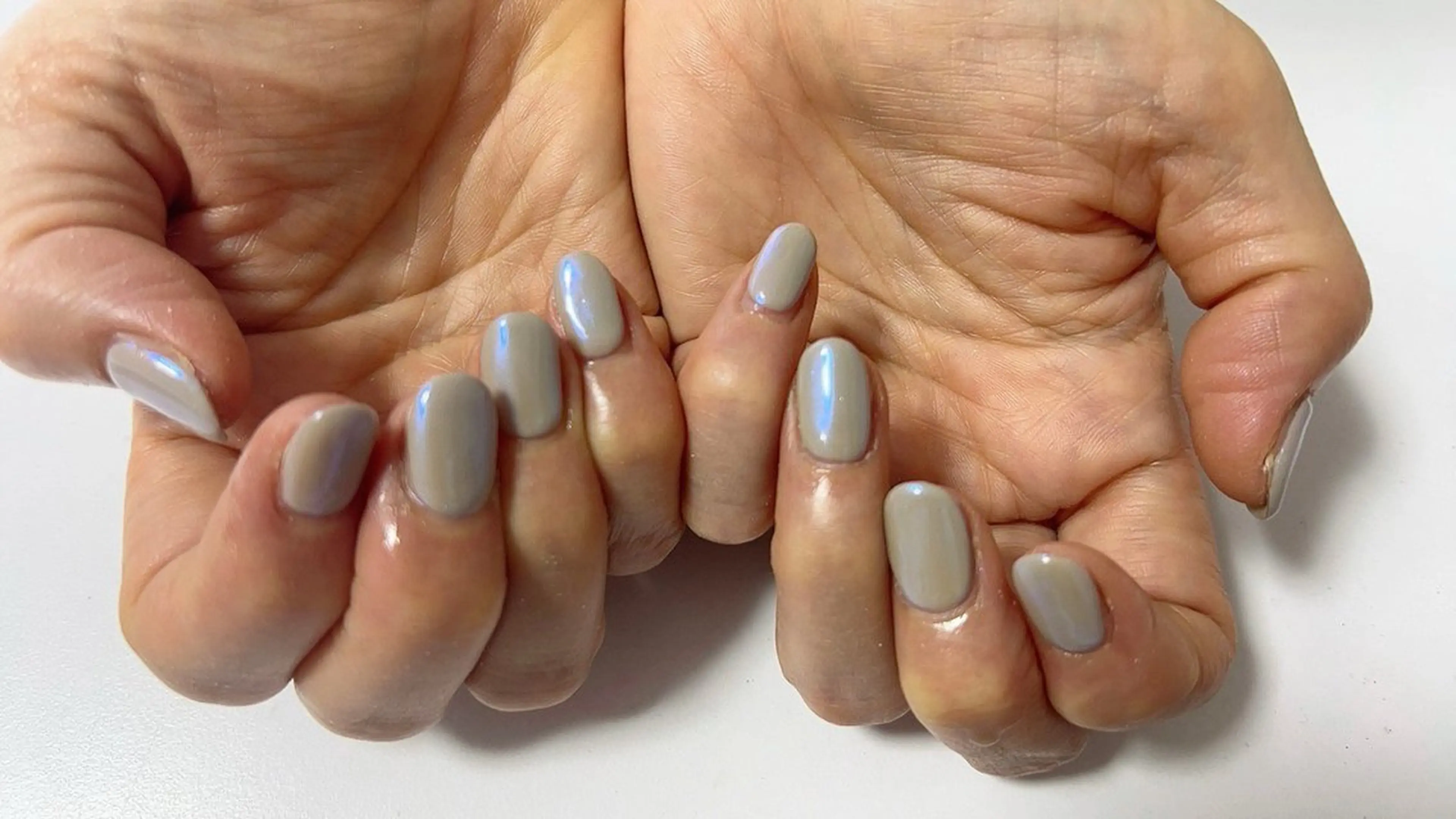 ネイル オーロラネイル フットネイル フレンチネイル ジェルネイル 韓国ネイル kikinail 溝の口のネイルデザイン