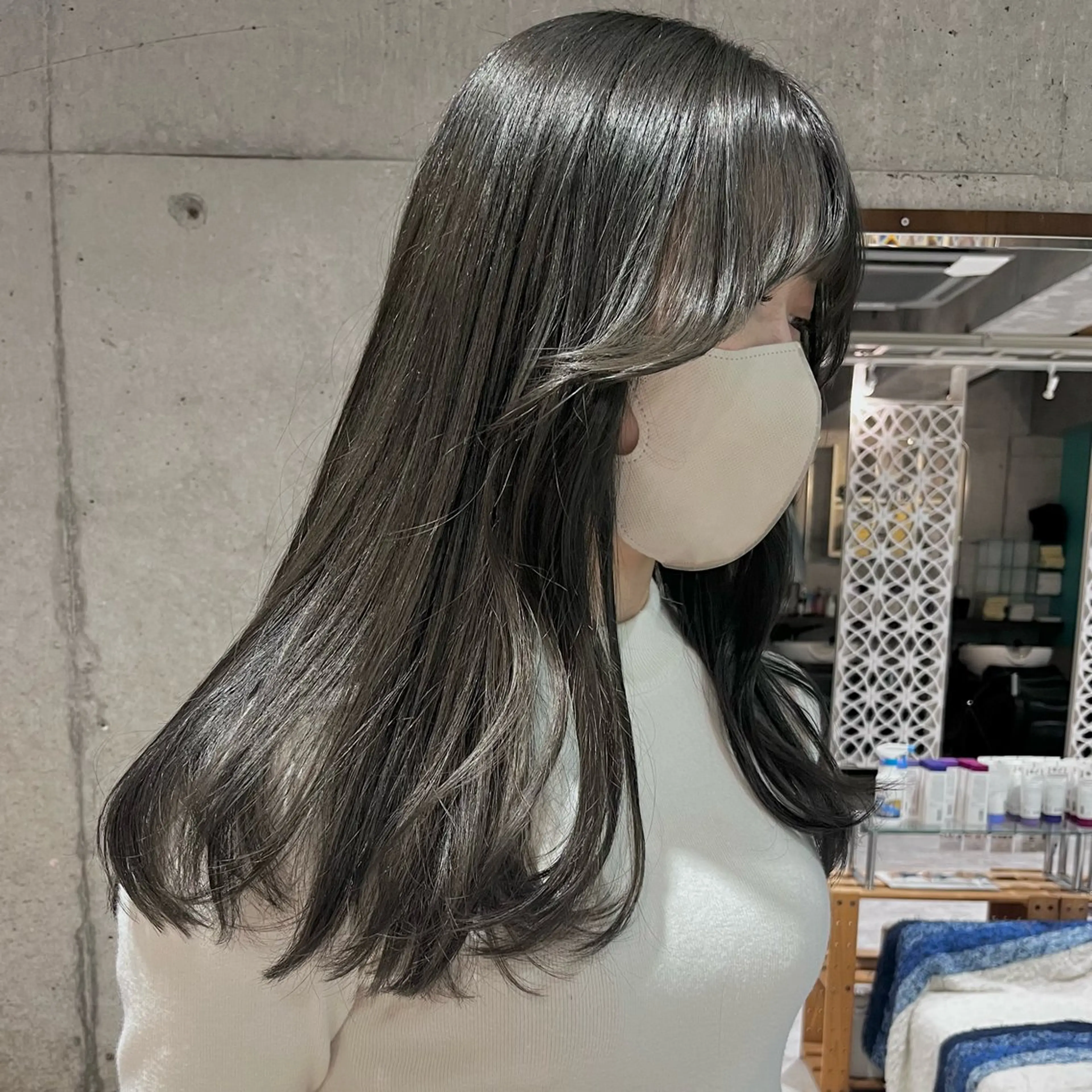 ロング カラー 堺 鳳 ママ美容師 yukariのヘアスタイル