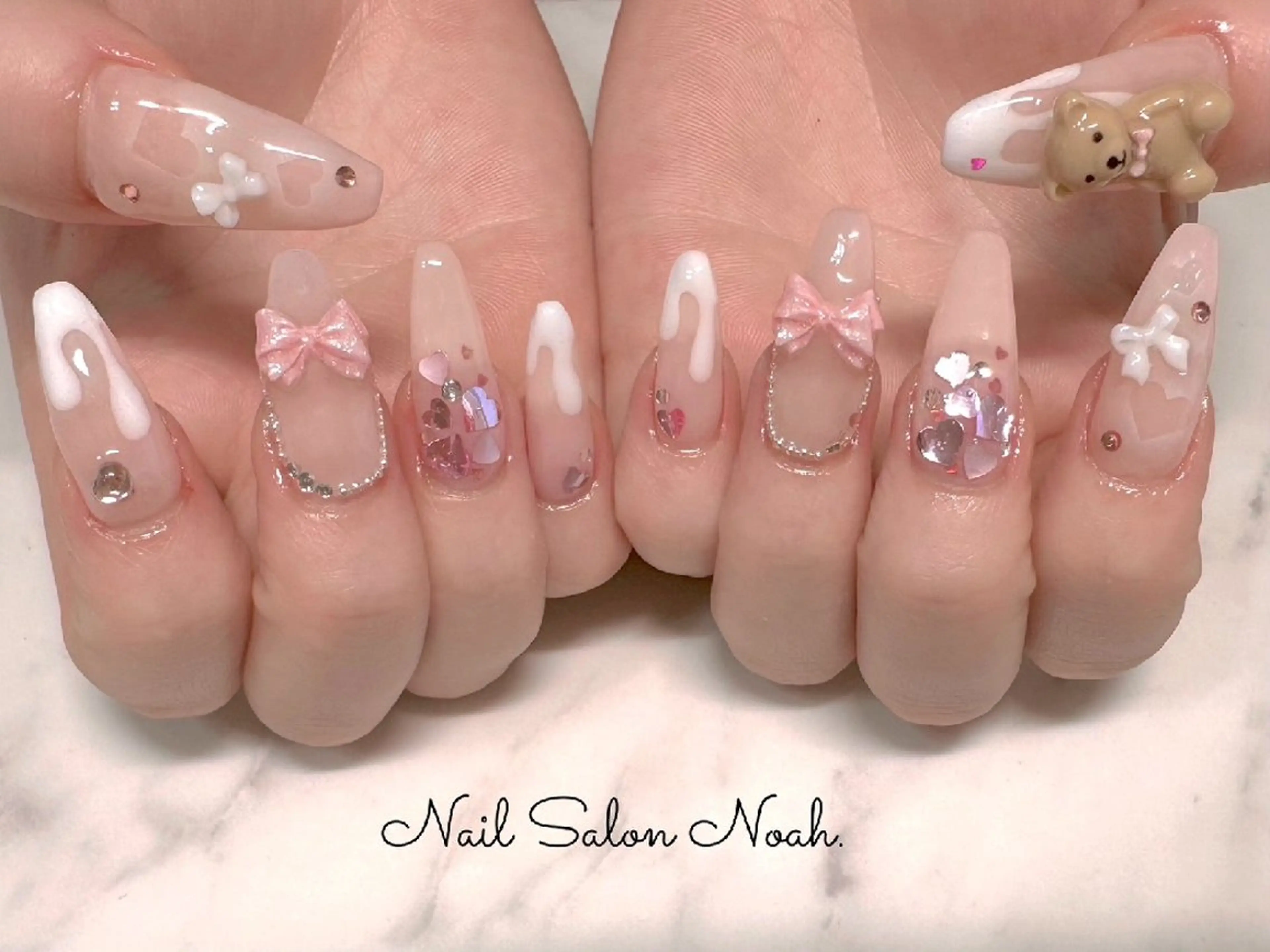 ネイル 持ち込み ハンドネイル Nail Salon Noah.のネイルデザイン