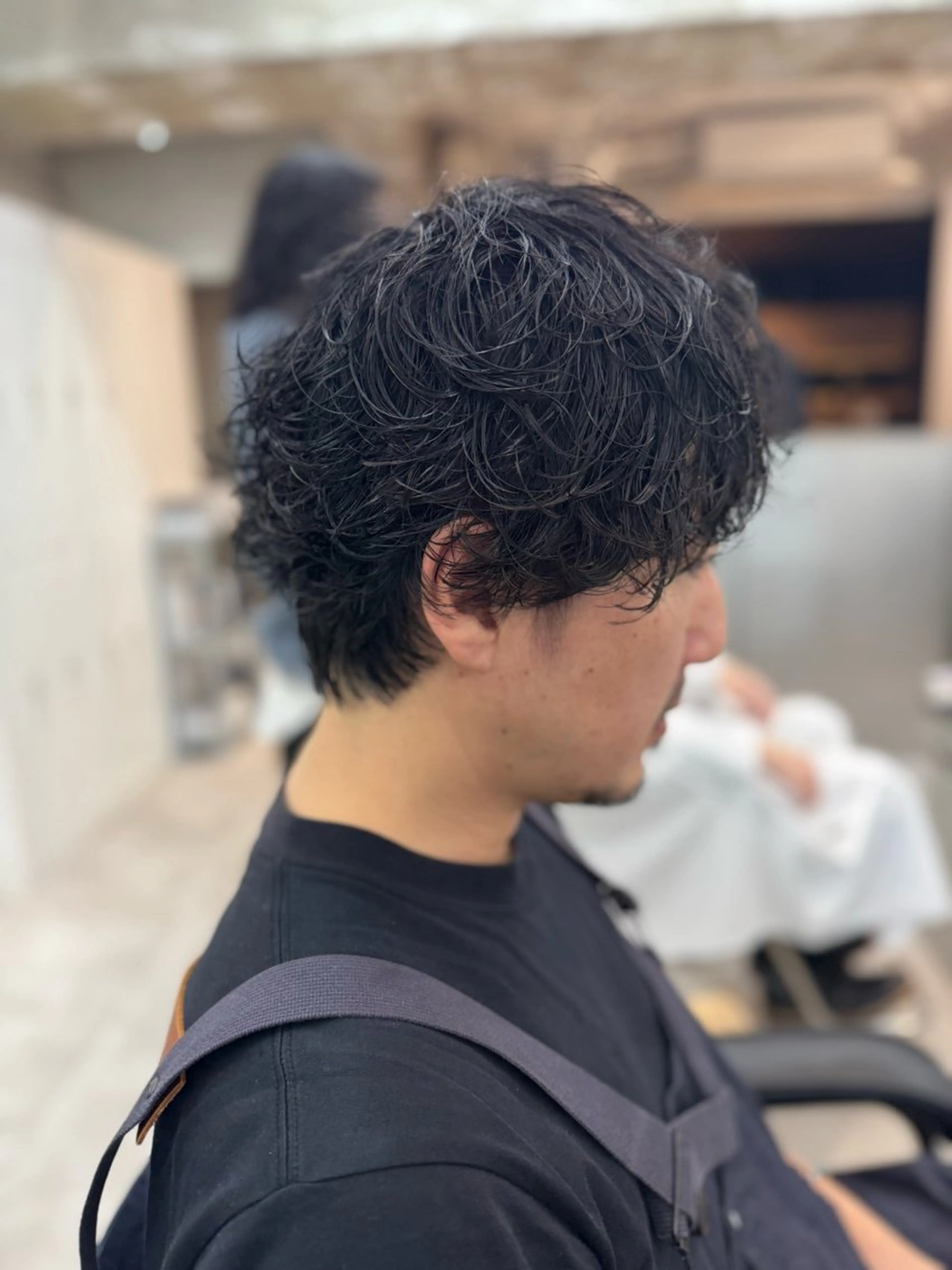 パーマ メンズ フェザーパーマ メンズパーマ スペインカール 波巻きパーマ ニュアンスパーマ カット パーマ 大宮/メンズパーマ 関勇也のヘアスタイル