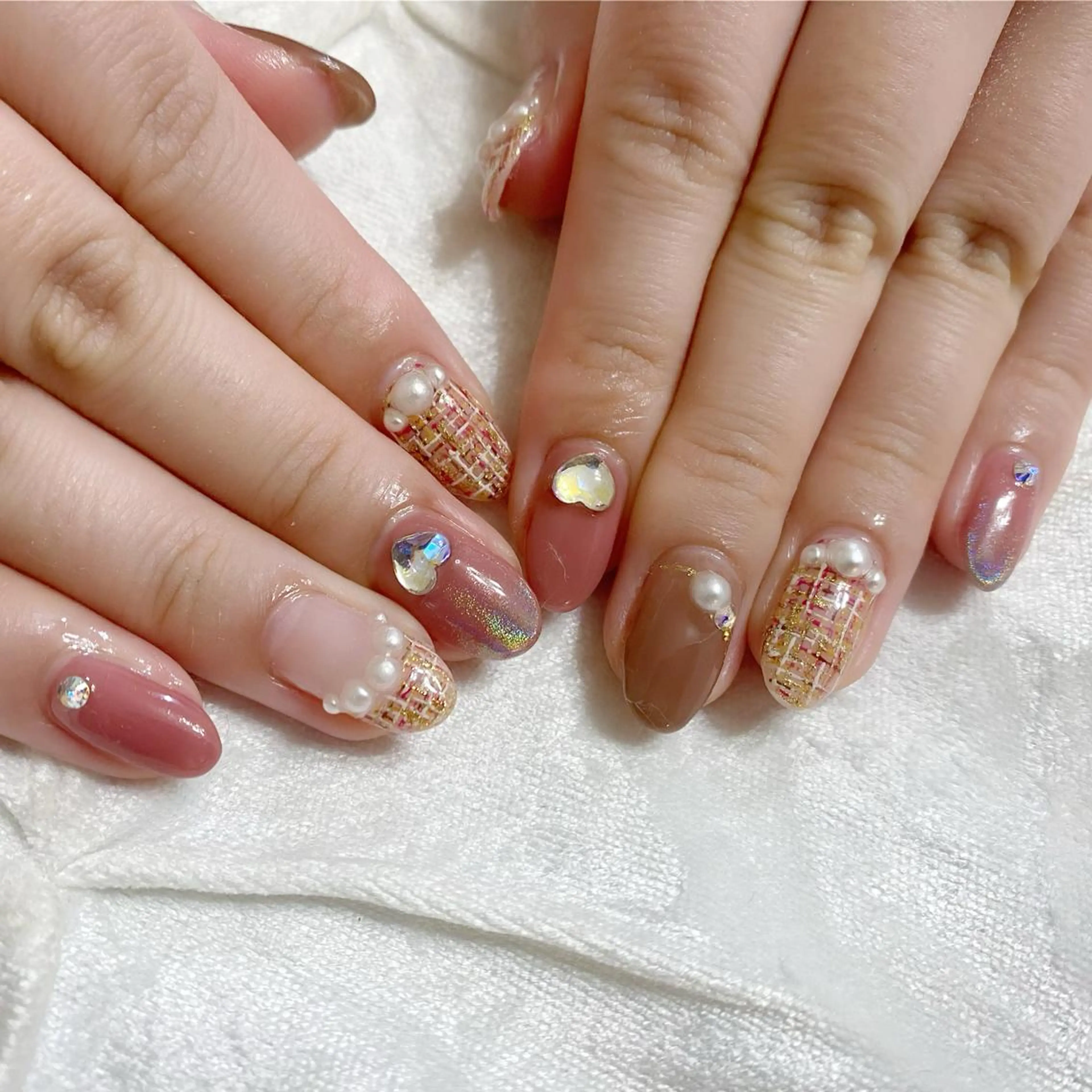 ネイル ハート ハンドネイル Uchida Mayunaのその他イメージ