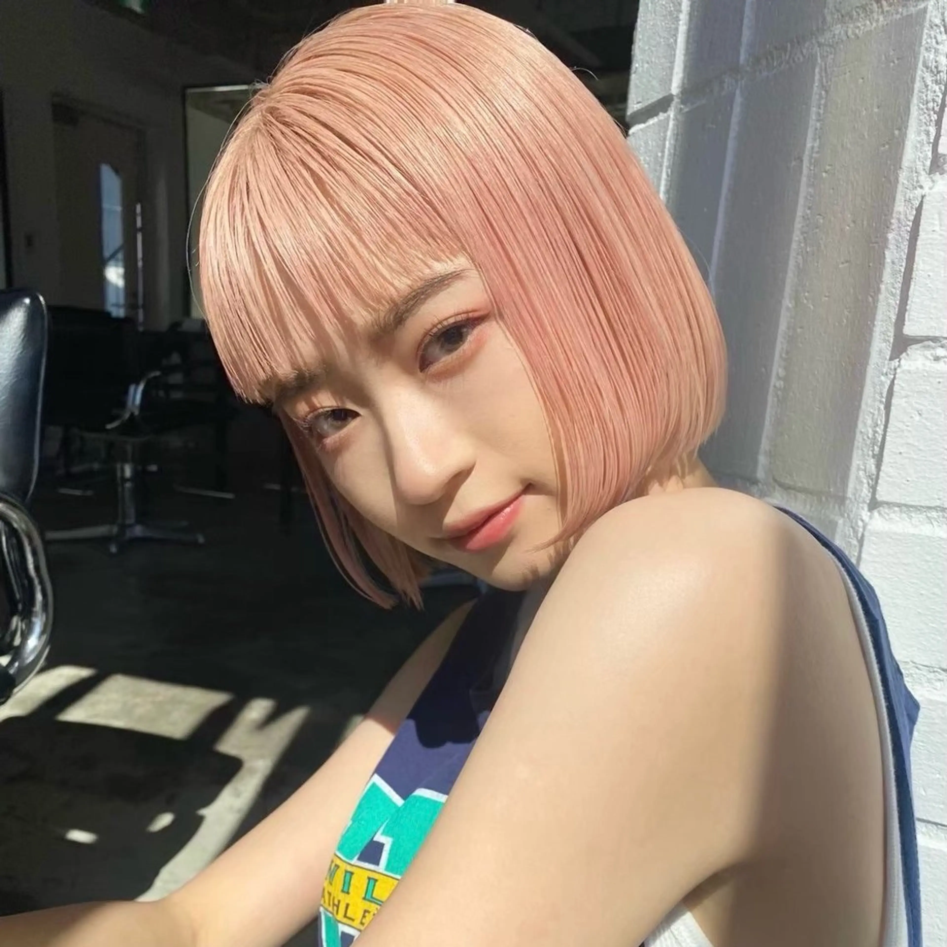カラー ヘアカラー トリートメント 透けるカラー 🫧‪かふうのヘアスタイル