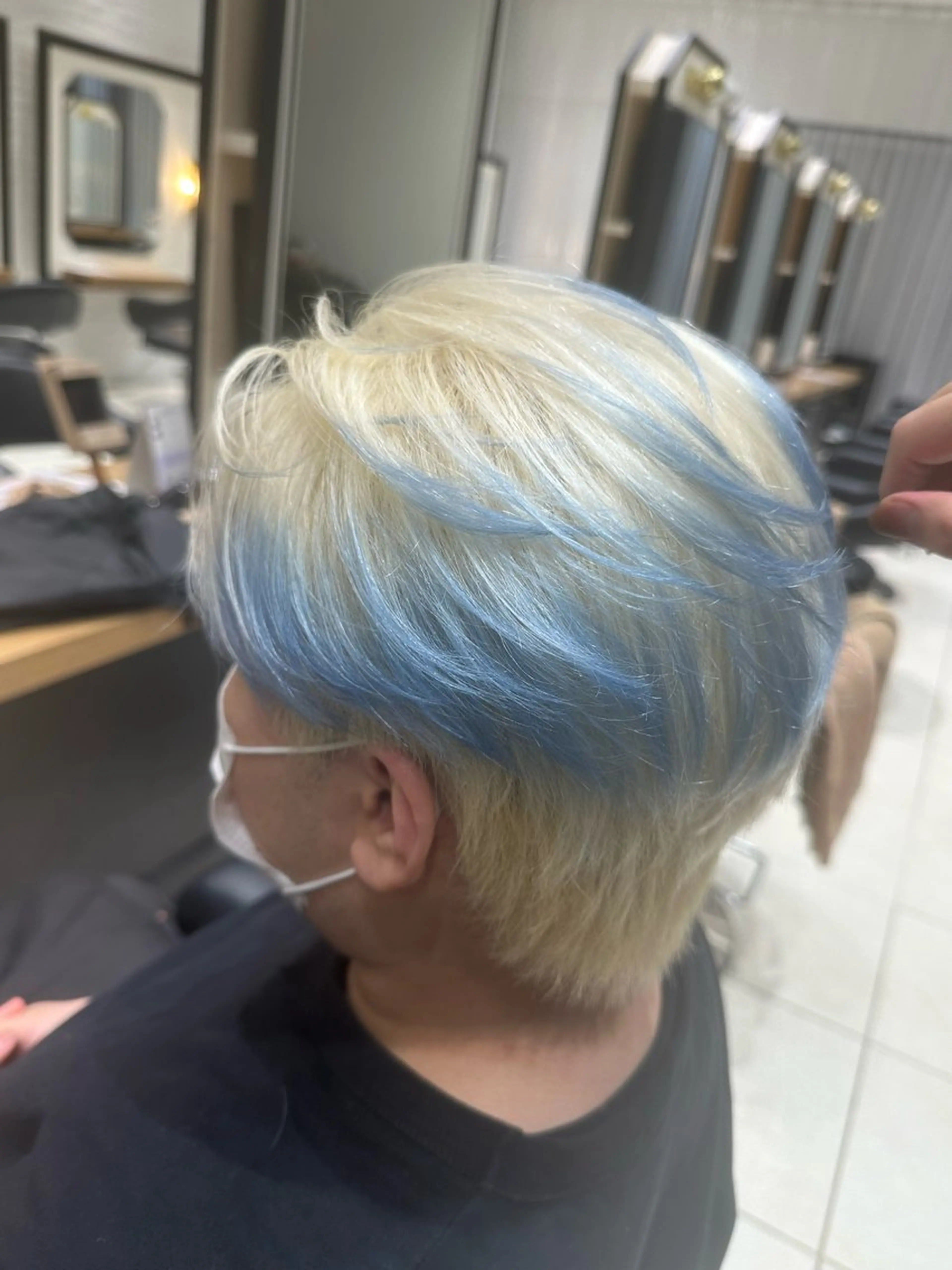カラー 川村 颯清のヘアスタイル