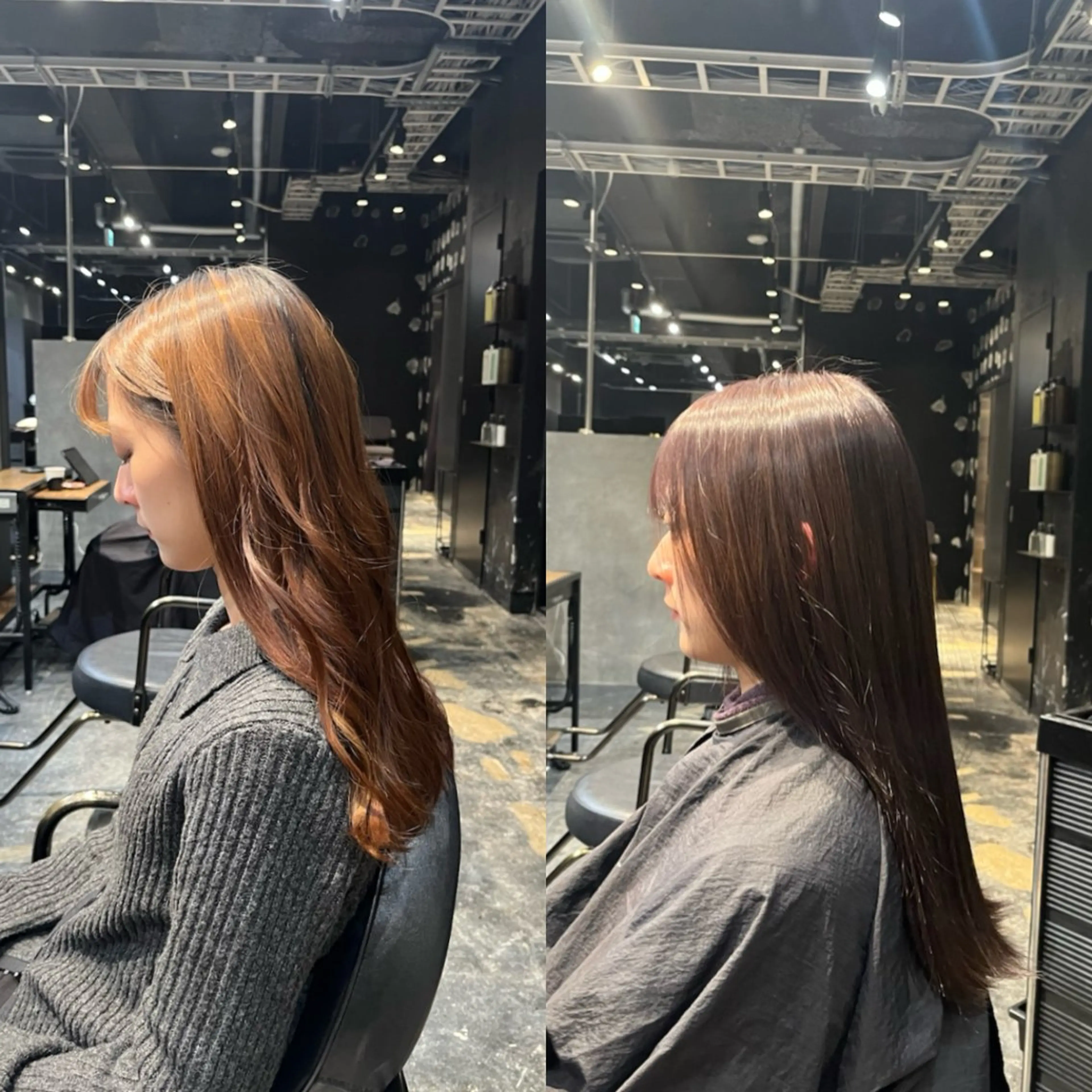 ロング 縮毛矯正 トリートメント ren /waltのヘアスタイル