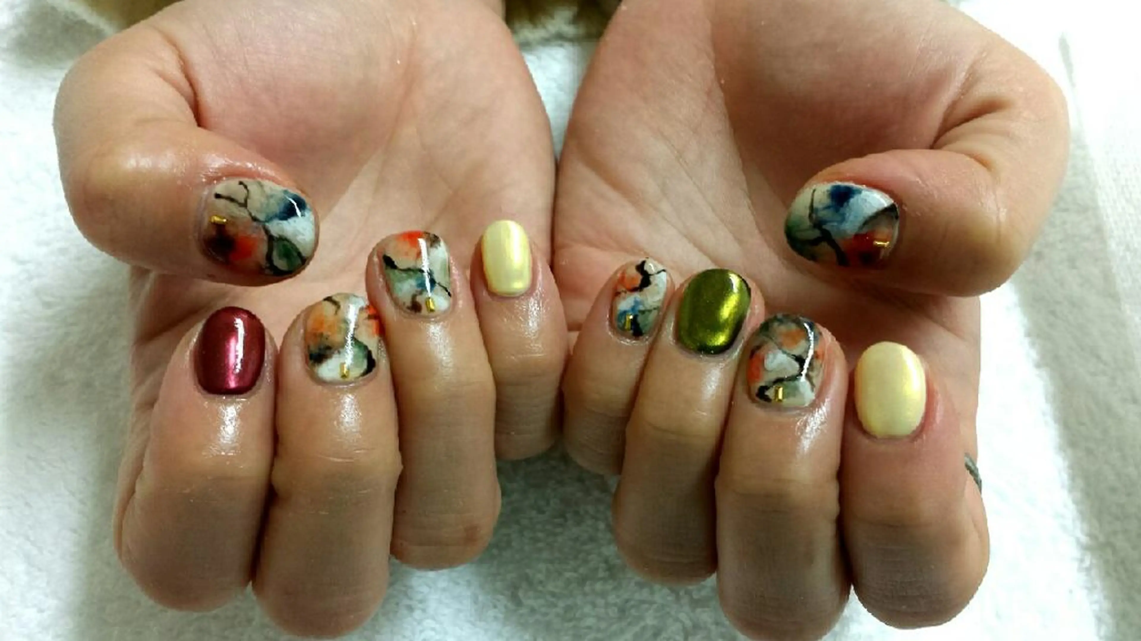 ネイル 河野ちえ (雑誌掲載サロン)のネイルデザイン