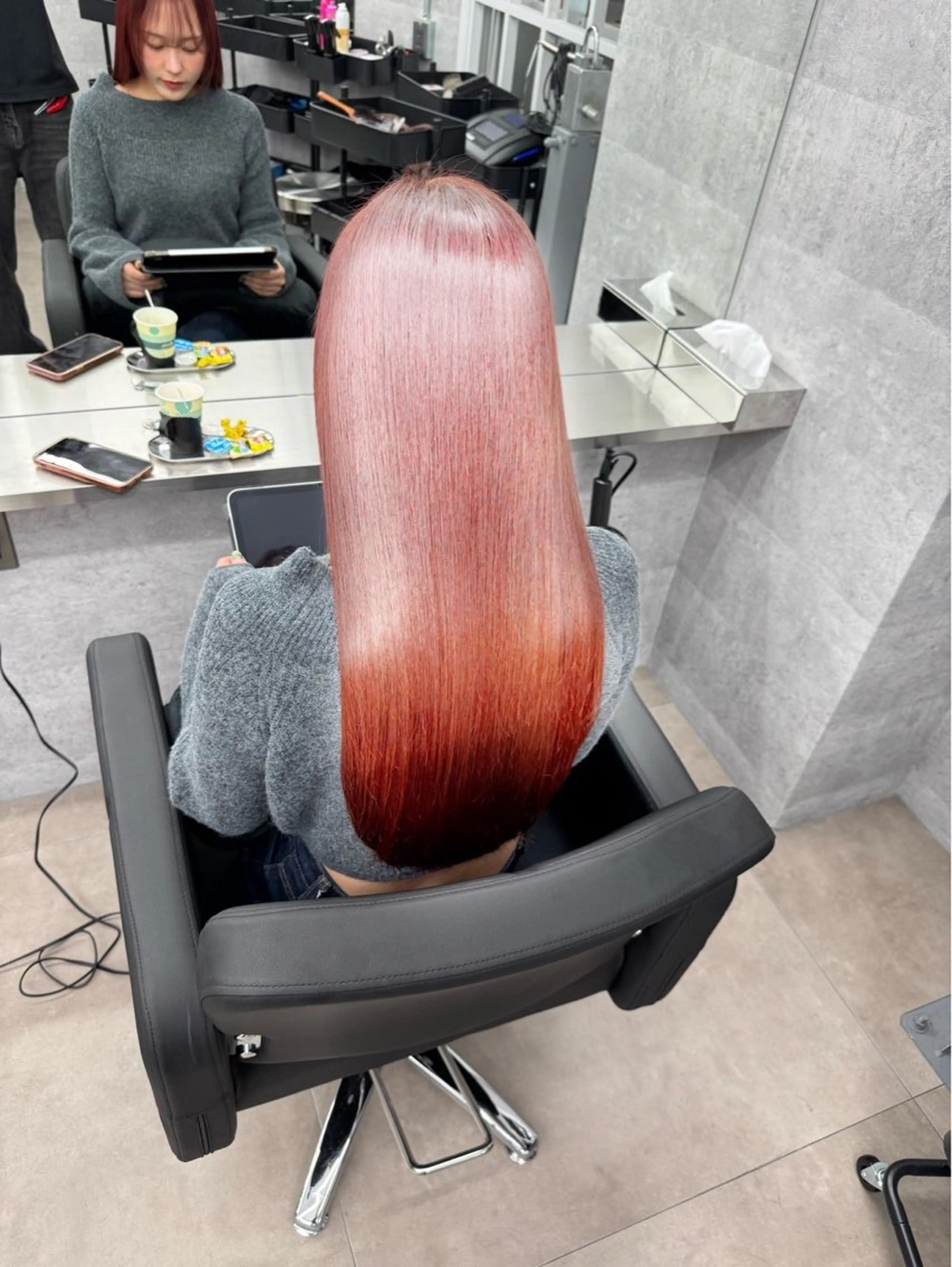 ロング カラー パーマ 🌈艶髪/髪質改善 新宿itouのヘアスタイル