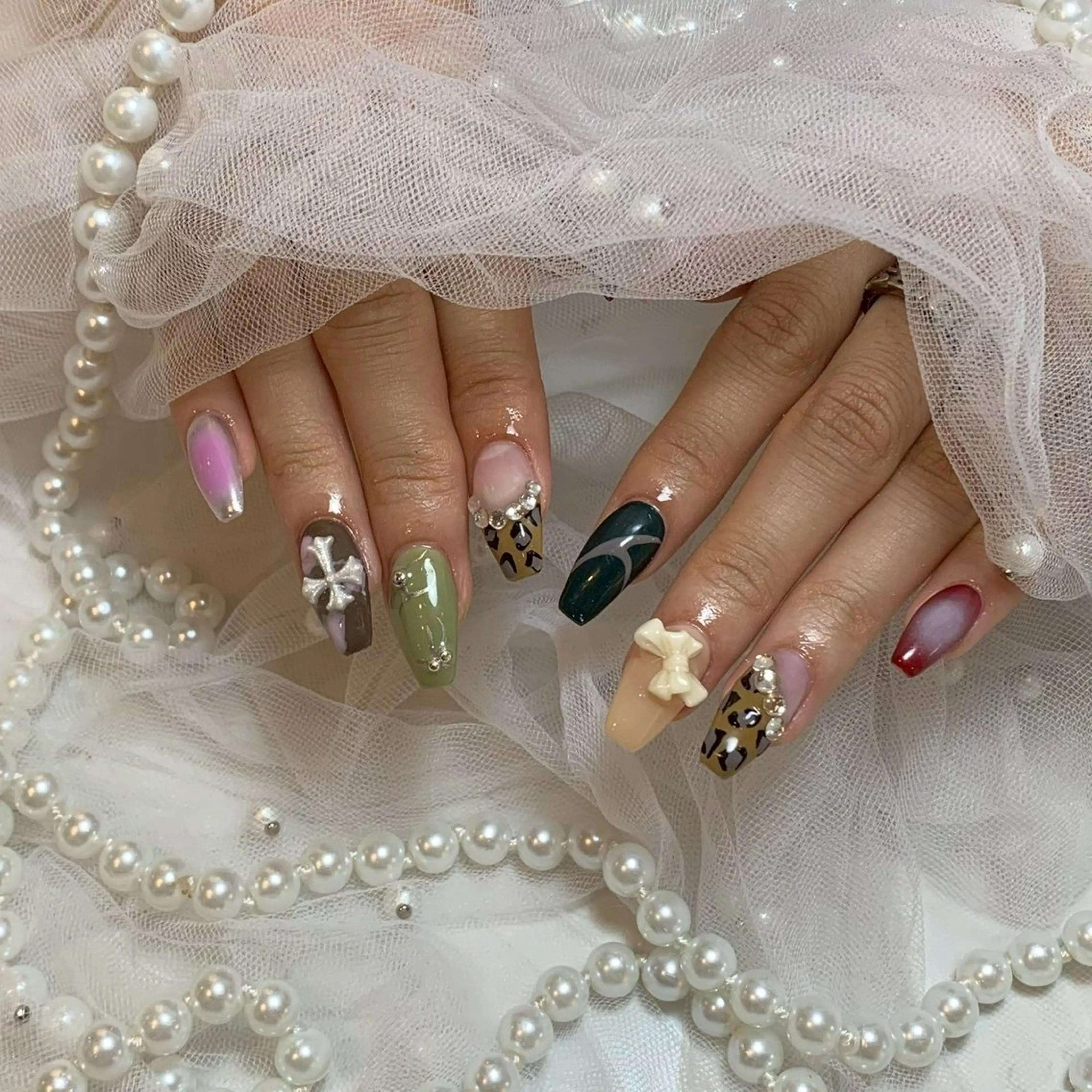 ネイル 持ち込み ハンドネイル D.d ririaのネイルデザイン