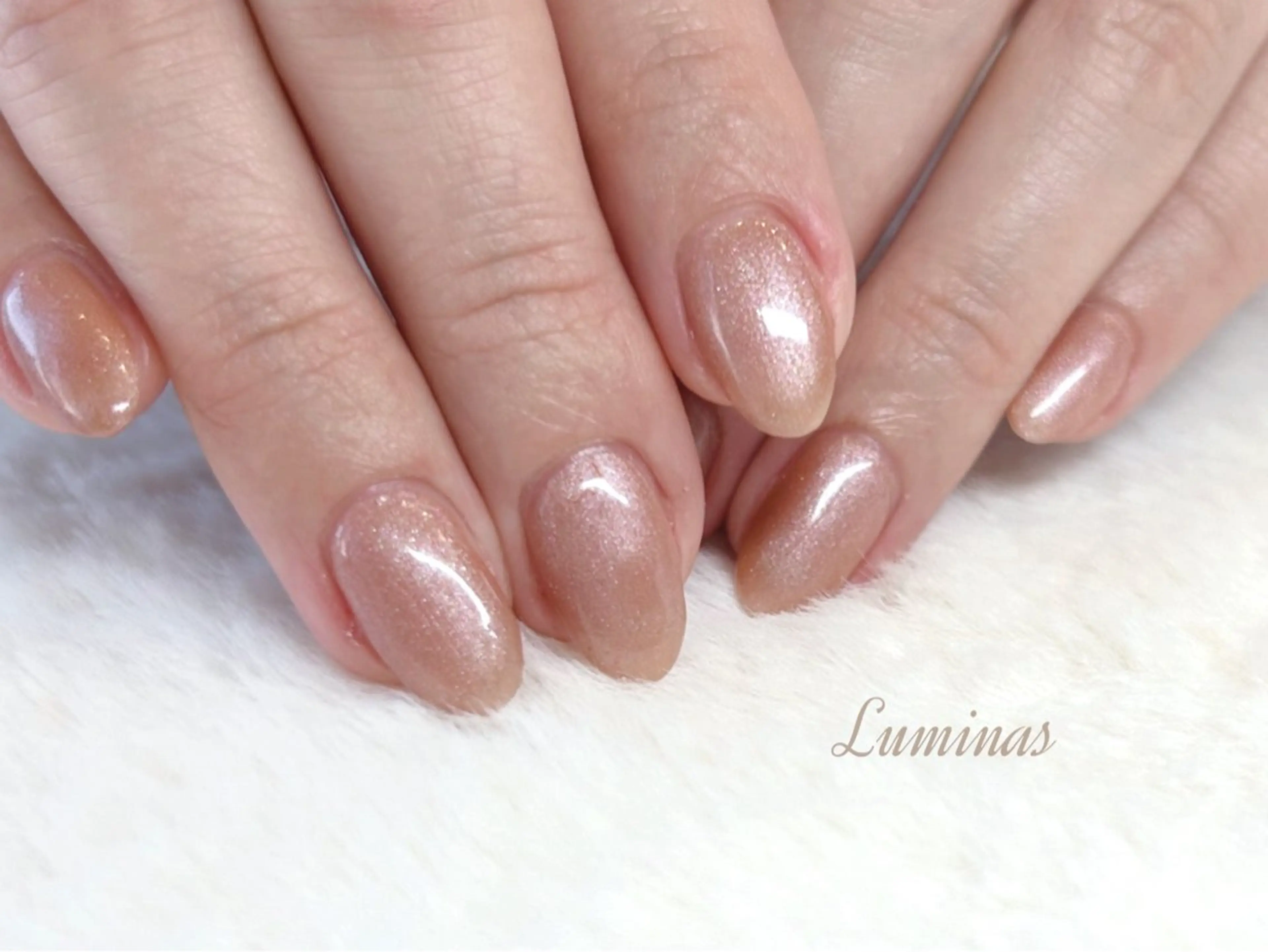 ネイル ワンカラーネイル ハンドネイル ruffle Asukaのネイルデザイン