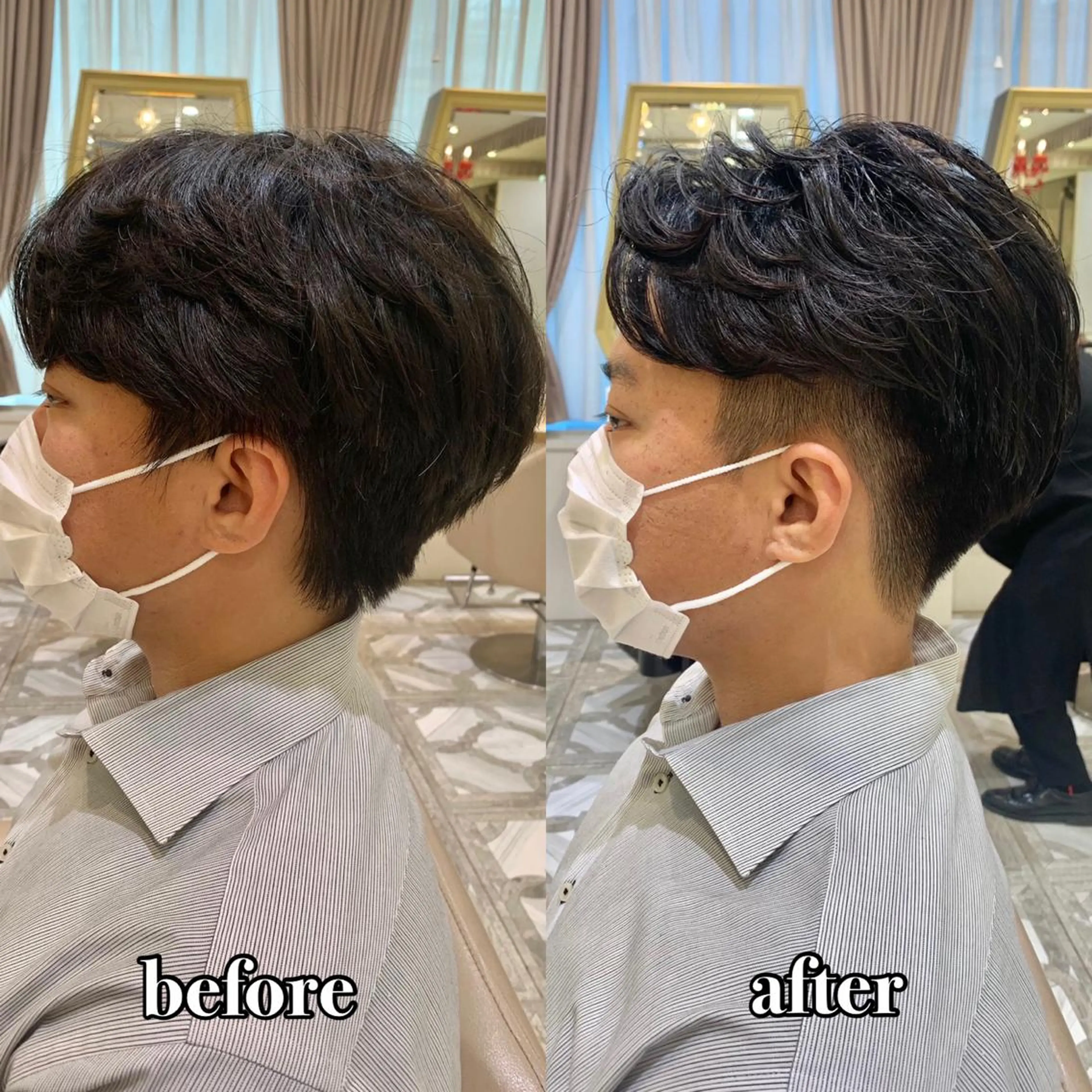 ショート カラー パーマ ヘアアレンジ メンズ キッズ ネイル マツエク・マツパ アイブロウ 《褒められる》 透明感カラー/小嶋のヘアスタイル