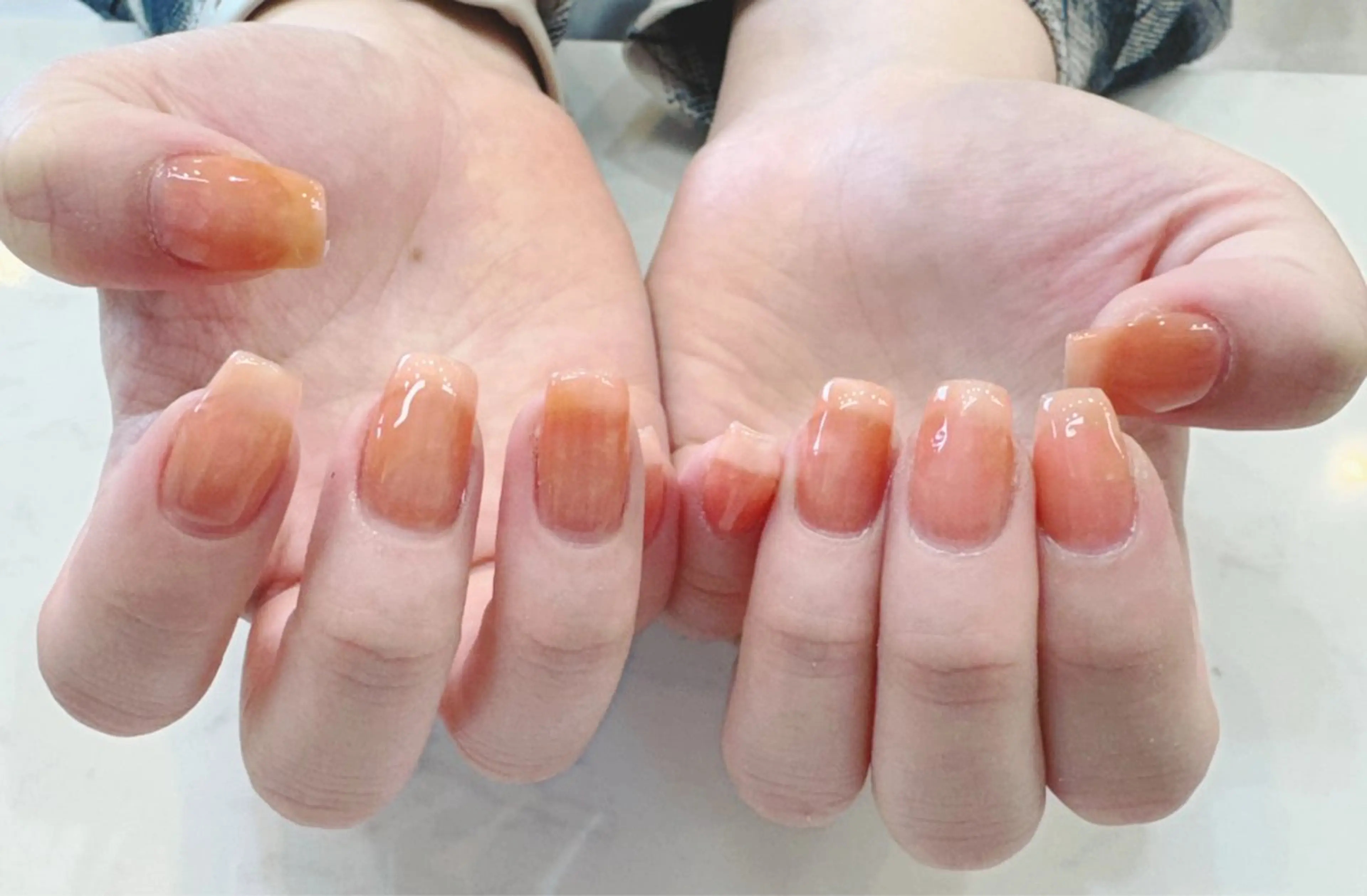 ネイル アートネイル フットネイル ジェルネイル ハート マグネットネイル babarla Nailのネイルデザイン
