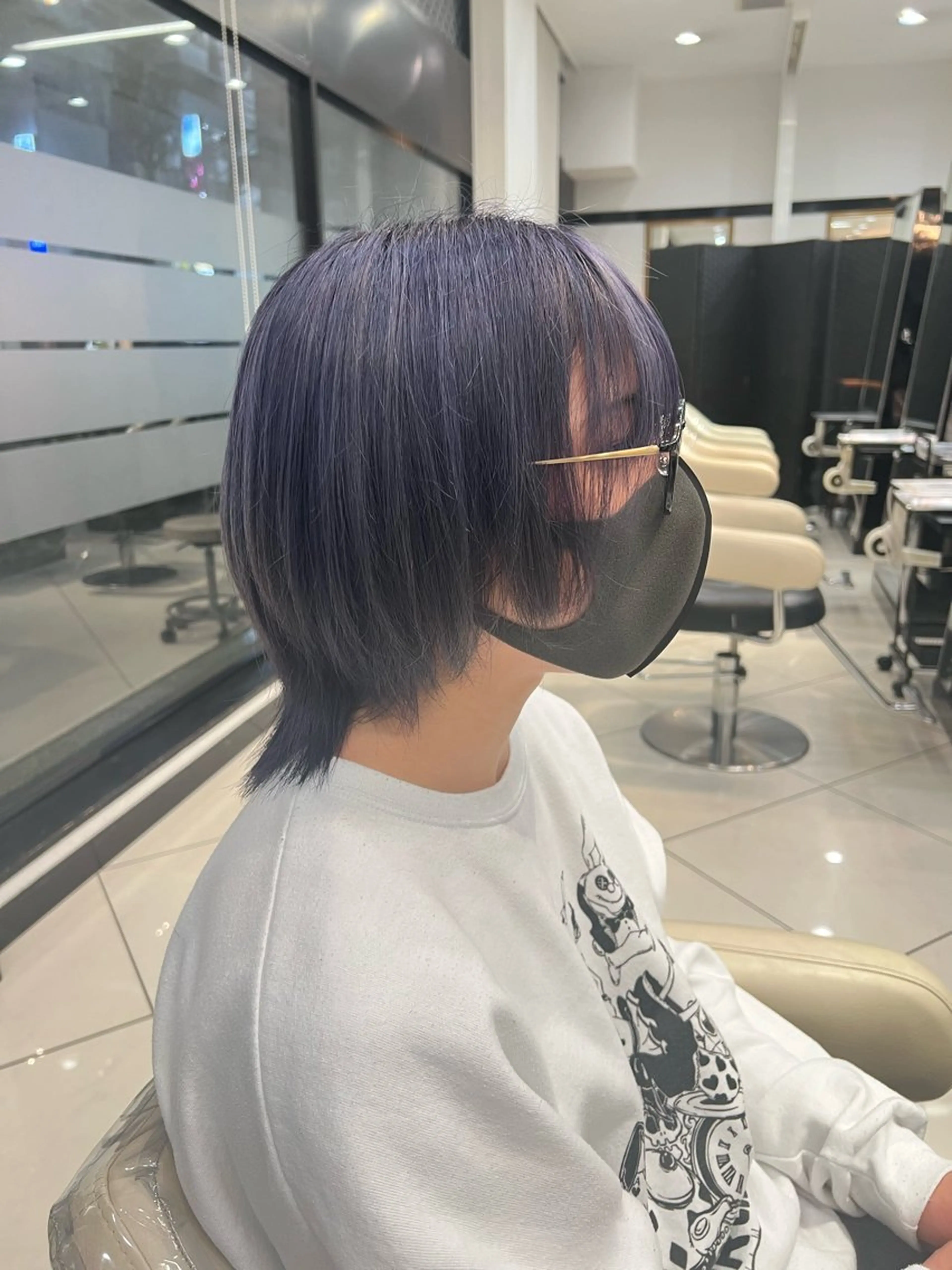 カラー メンズ 【似合わせカラー】 西口嶺河のヘアスタイル