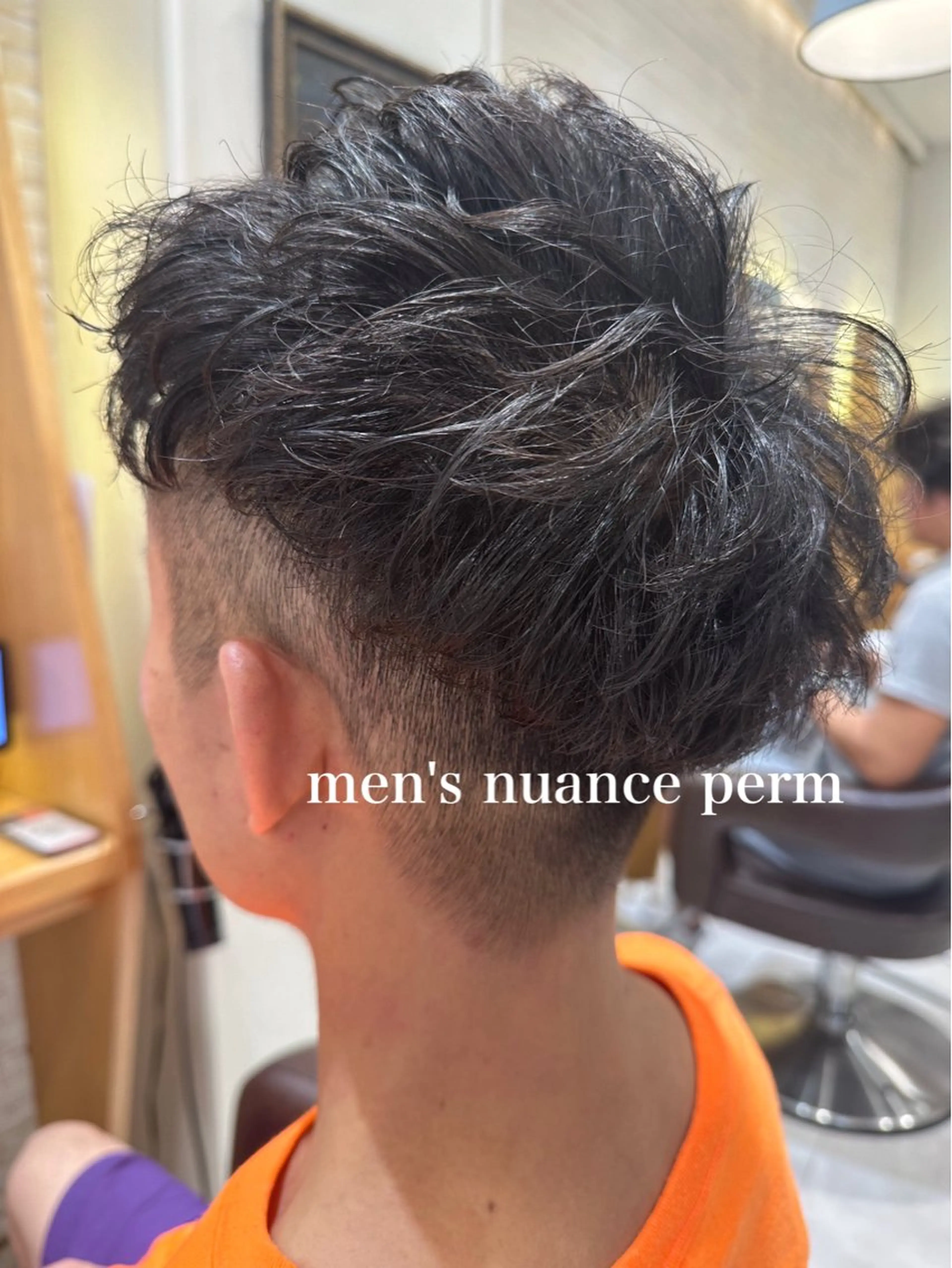 パーマ メンズ メンズパーマ カット パーマ 美髪矯正/渡辺 りんのヘアスタイル