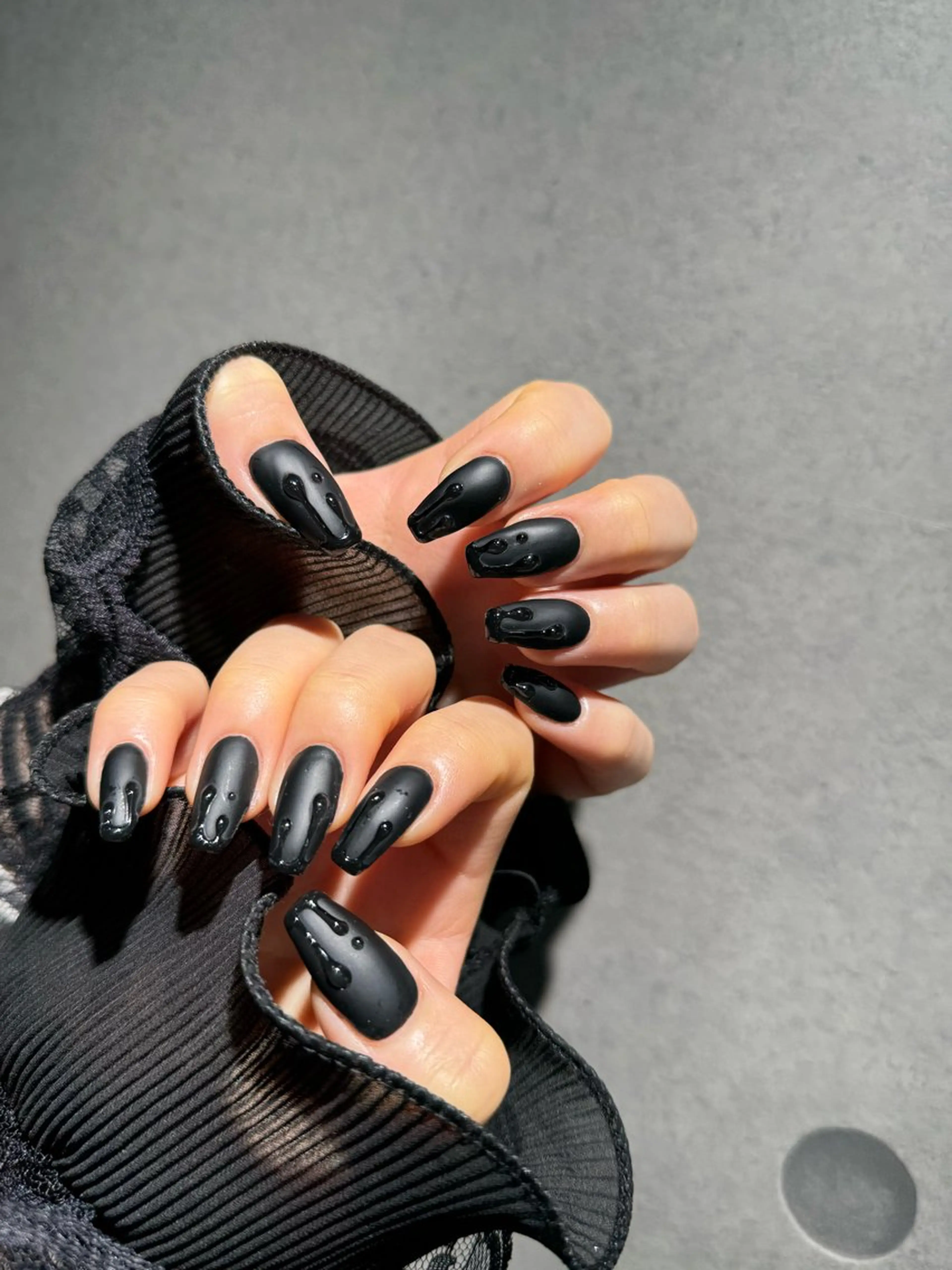 ネイル I-nailロング /ワンホン/キラキラのネイルデザイン