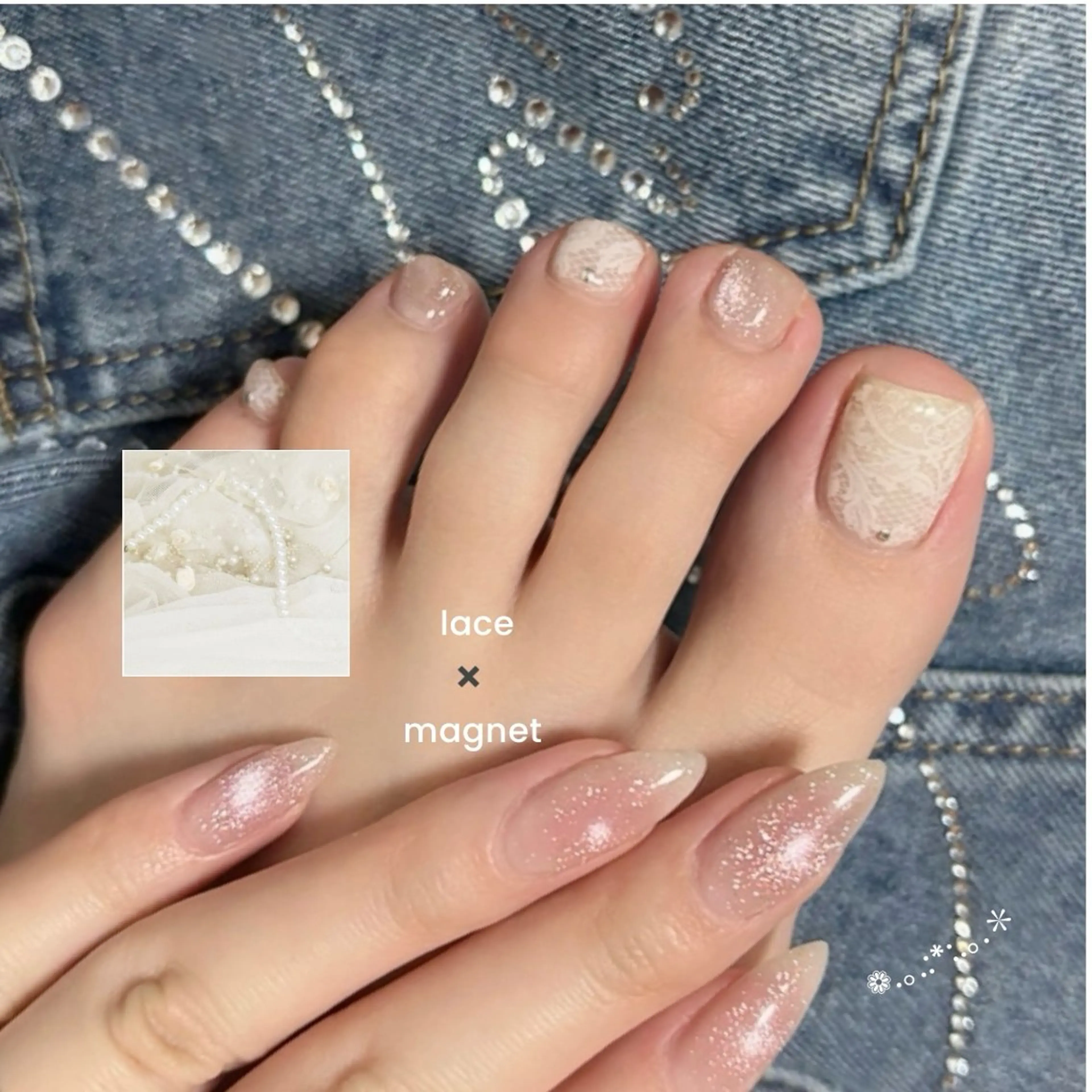 持ち込みデザインやり放題（フット10本）コースの写真