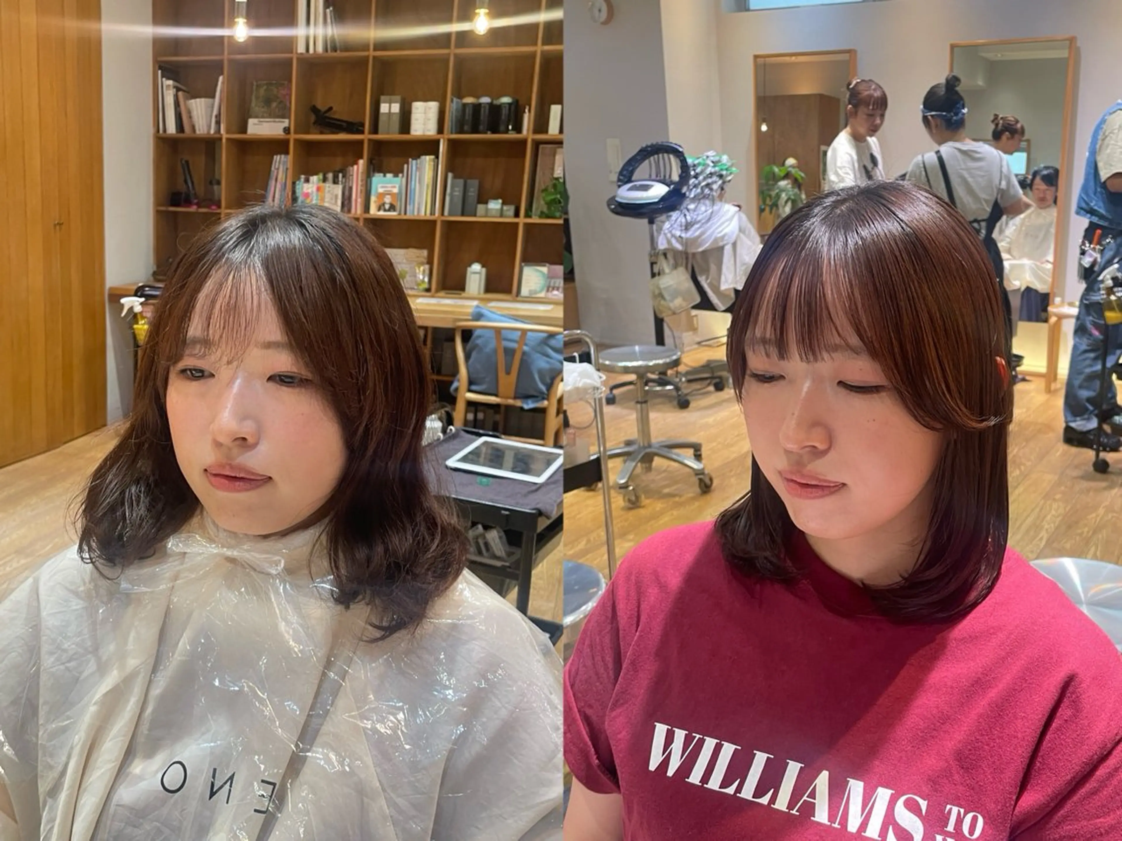 ミディアム ミディアムパーマ 縮毛矯正 縮毛矯正/レイヤー 🌙児玉光瑠のヘアスタイル