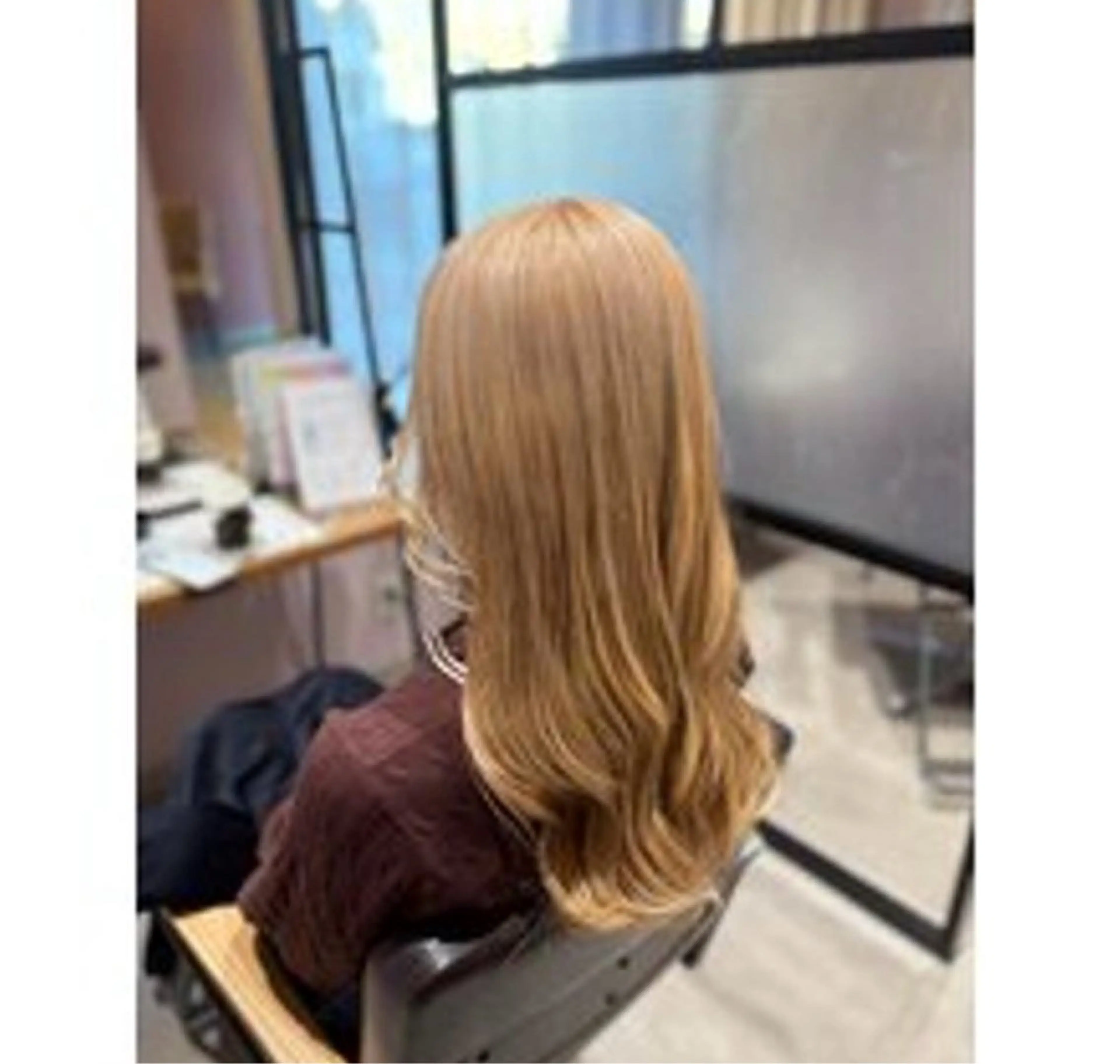 カラー ヘアカラー 梶 瑞希のヘアスタイル