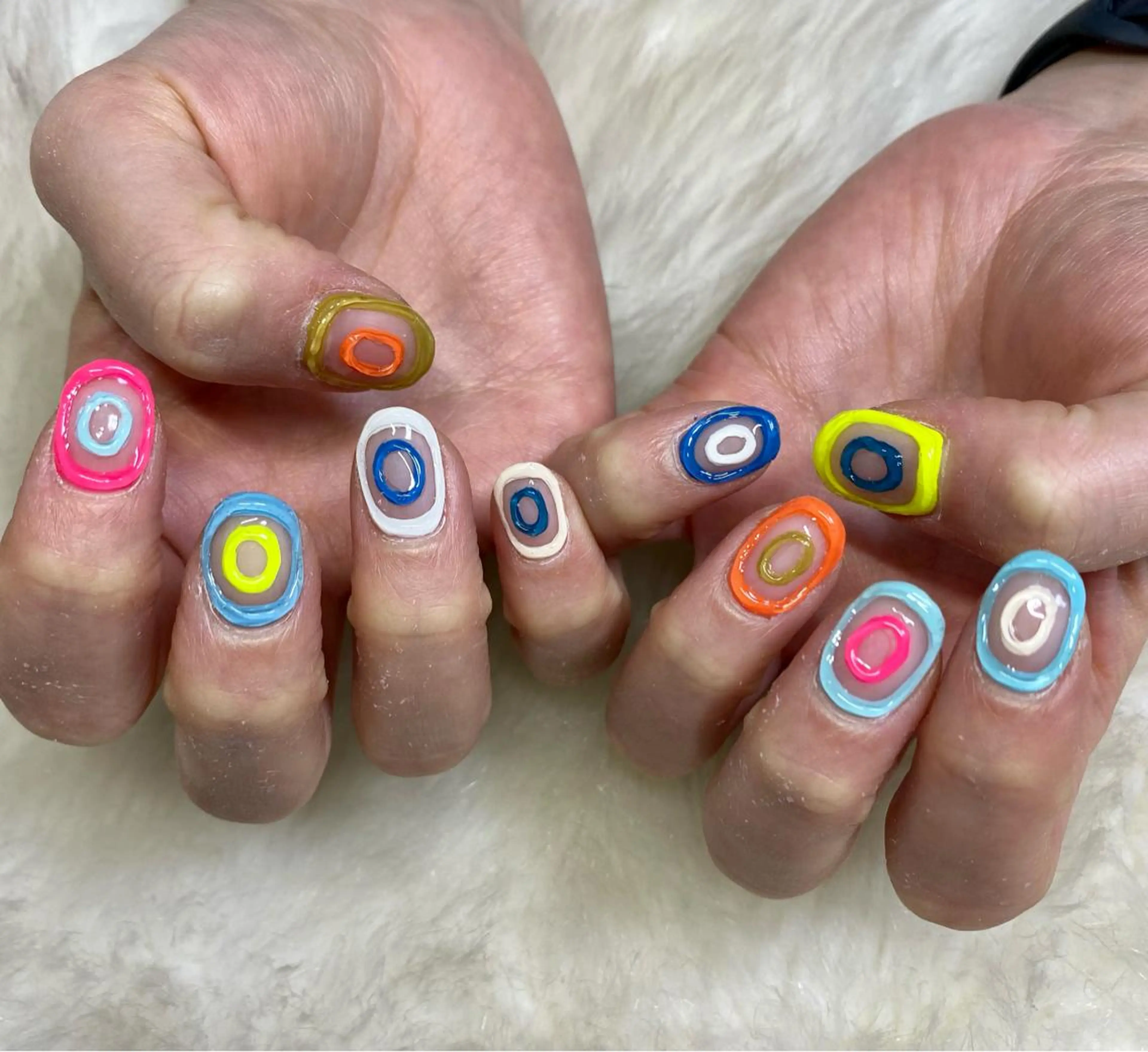 ネイル ハンドネイル OOMINE KAORIのネイルデザイン