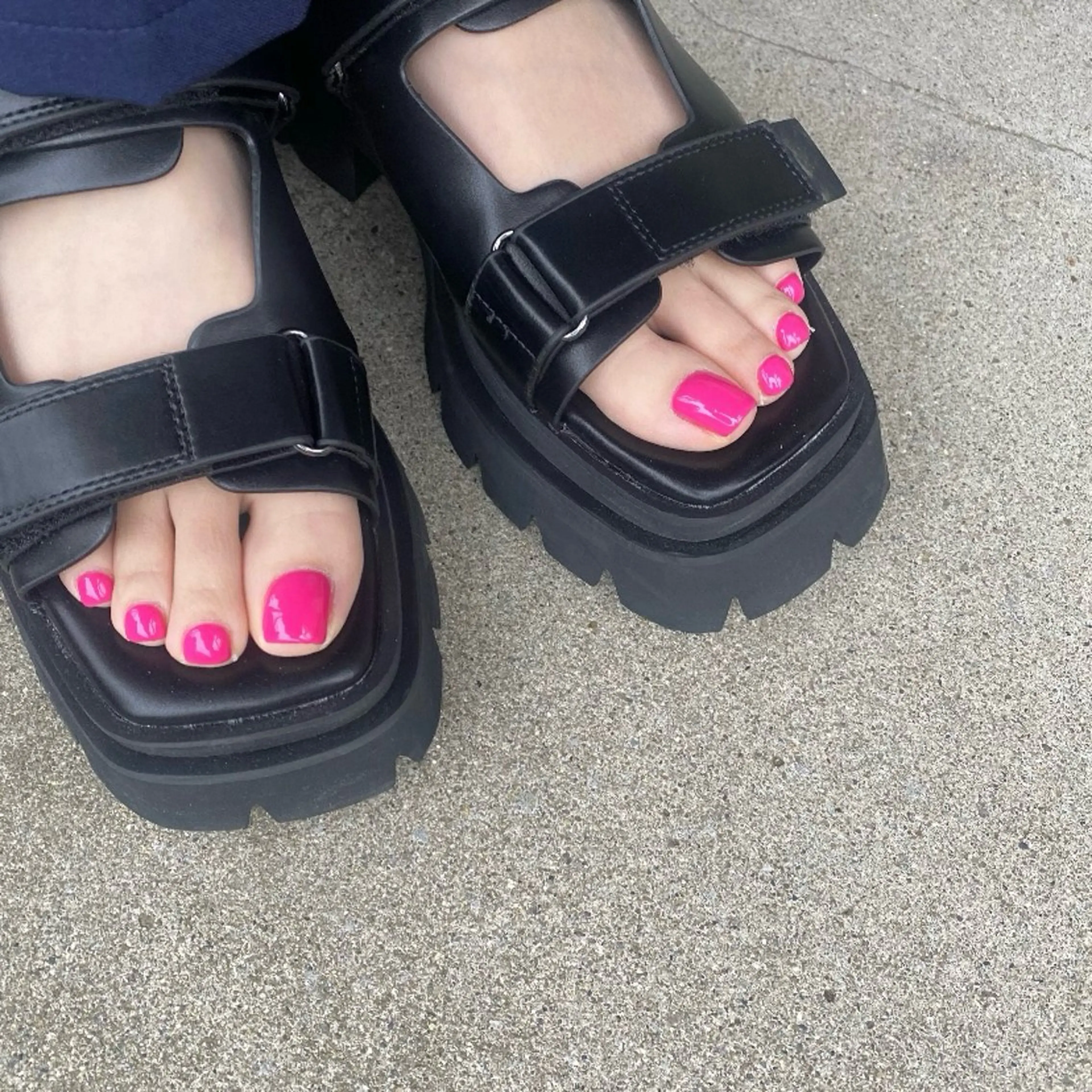 新規🩵ワンカラー🩵【オフ込み】フット60分コース✨の写真