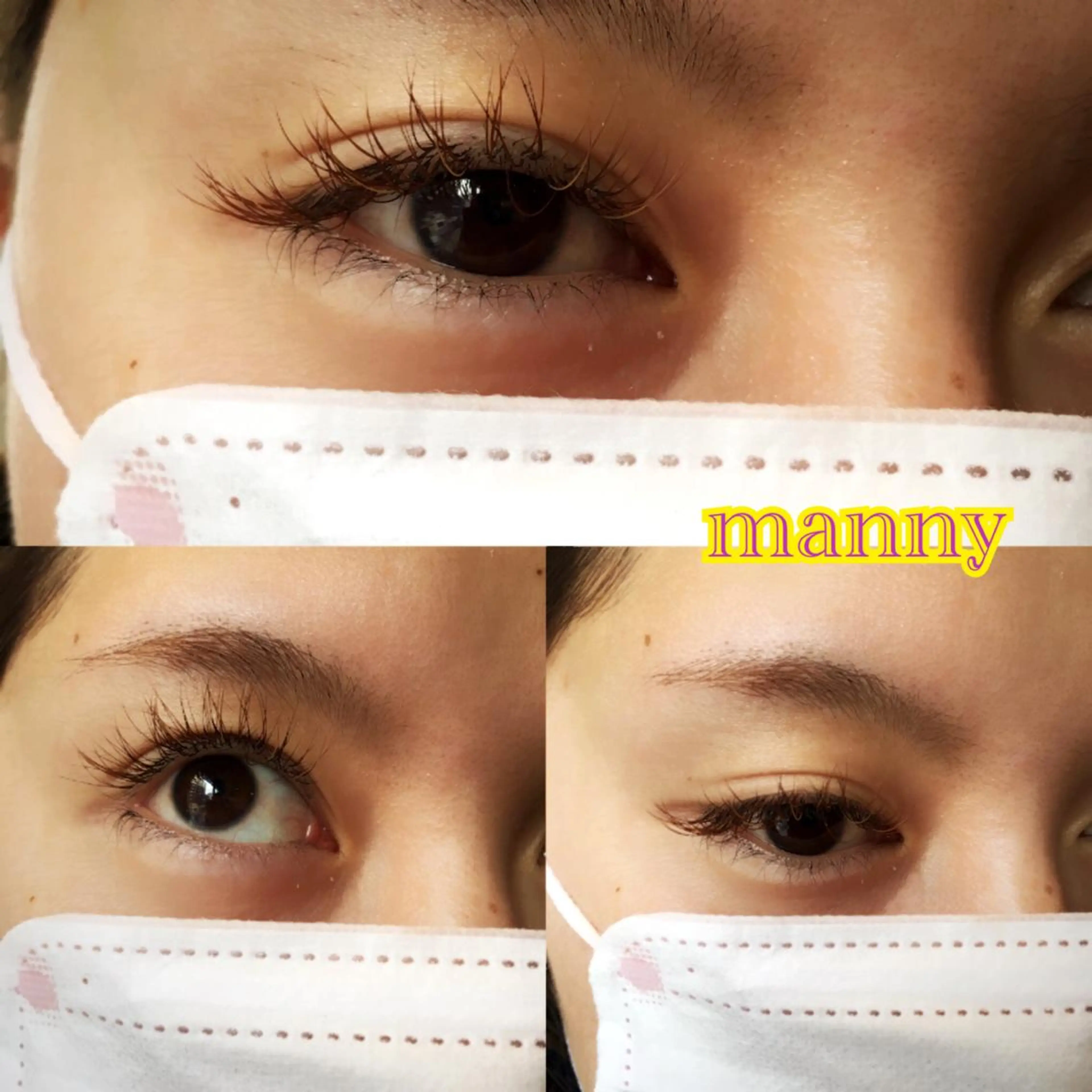 マツエク・マツパ manny eyelashのマツエク・マツパデザイン