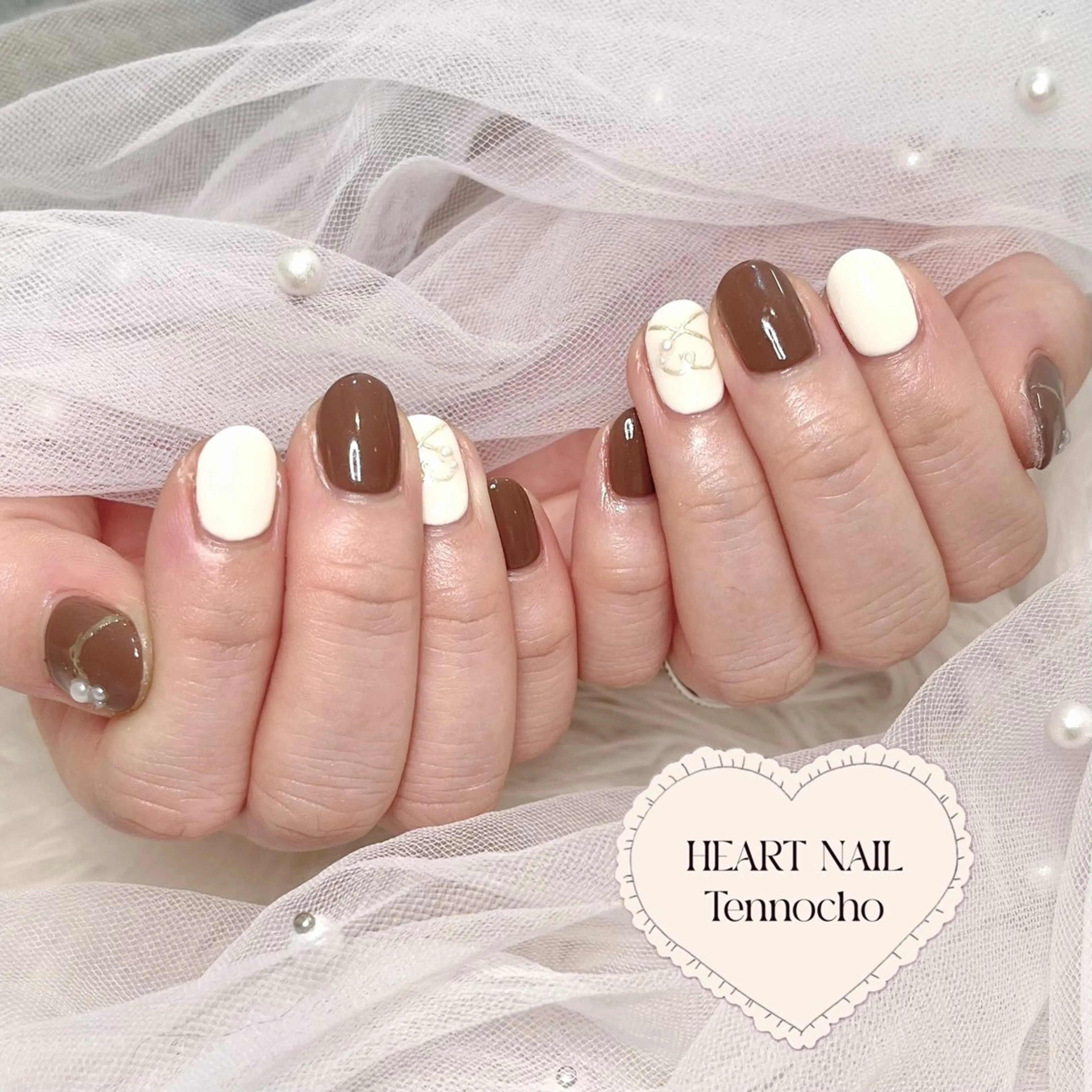 ネイル バレンタイン HARUKA 🐼のネイルデザイン