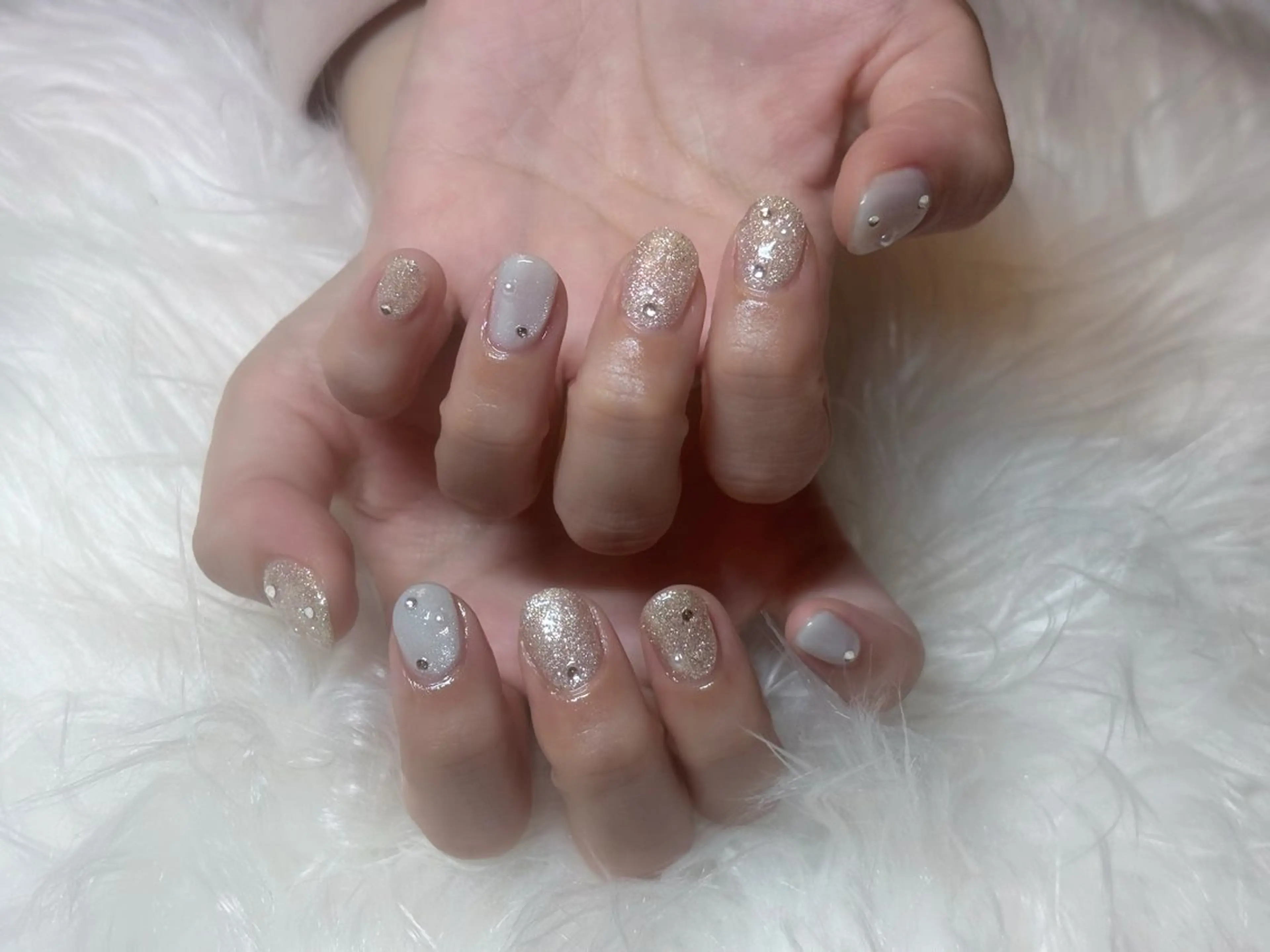 ネイル ハンドネイル フットネイル 番園 あかねのネイルデザイン